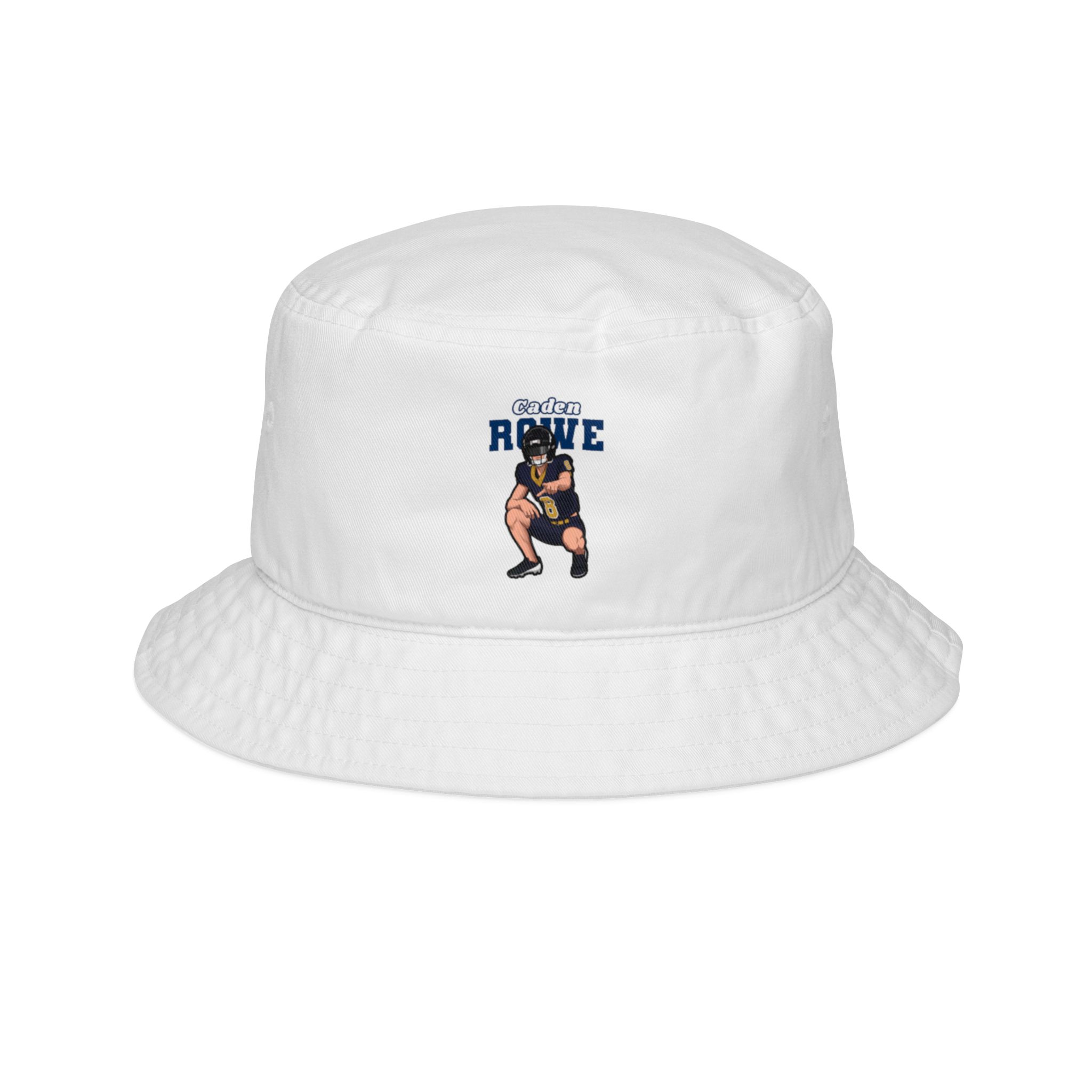 Bucket Hat — character_name_arch in White