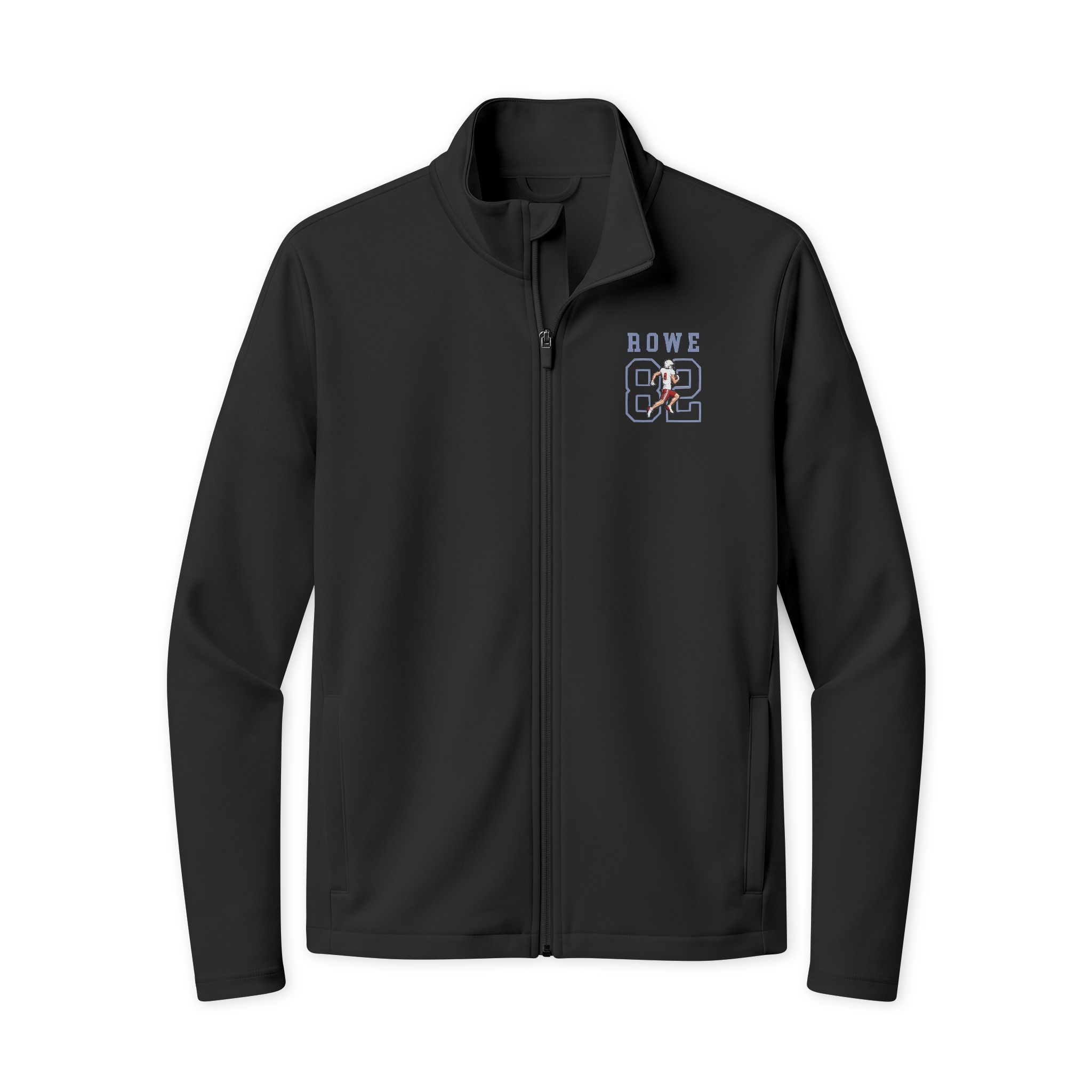 Travel Full-Zip Jacket — character_shirsey in Black/ Black