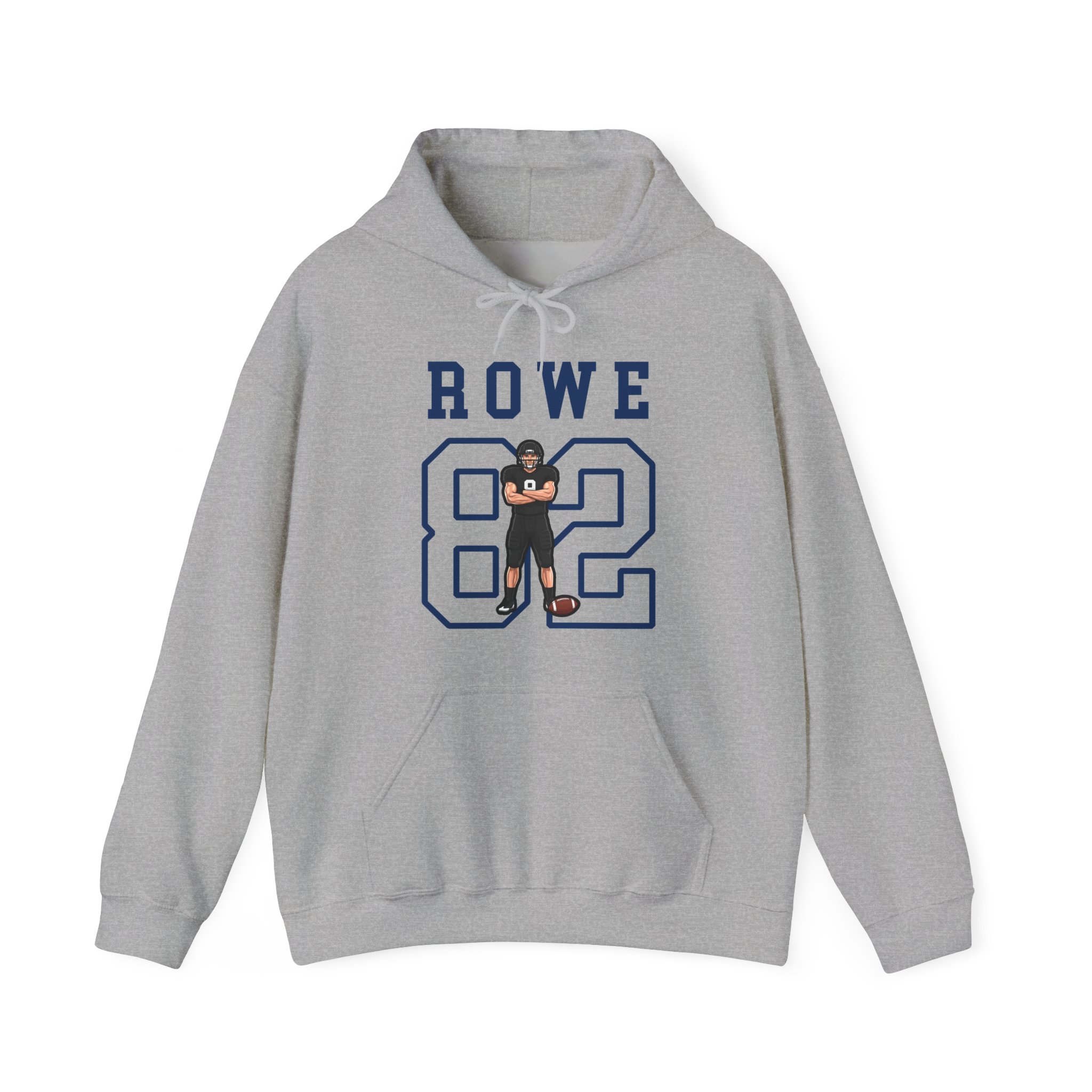 Hoodie — character_shirsey in Grey