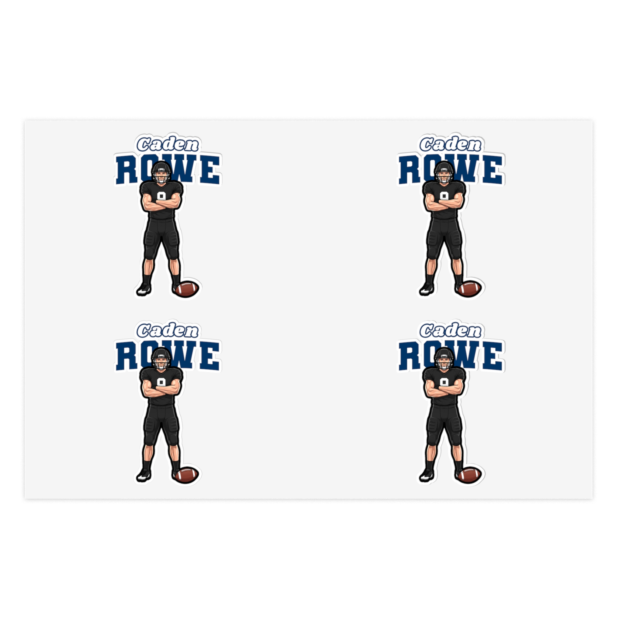 Sticker Sheet — character_name_arch in Classic
