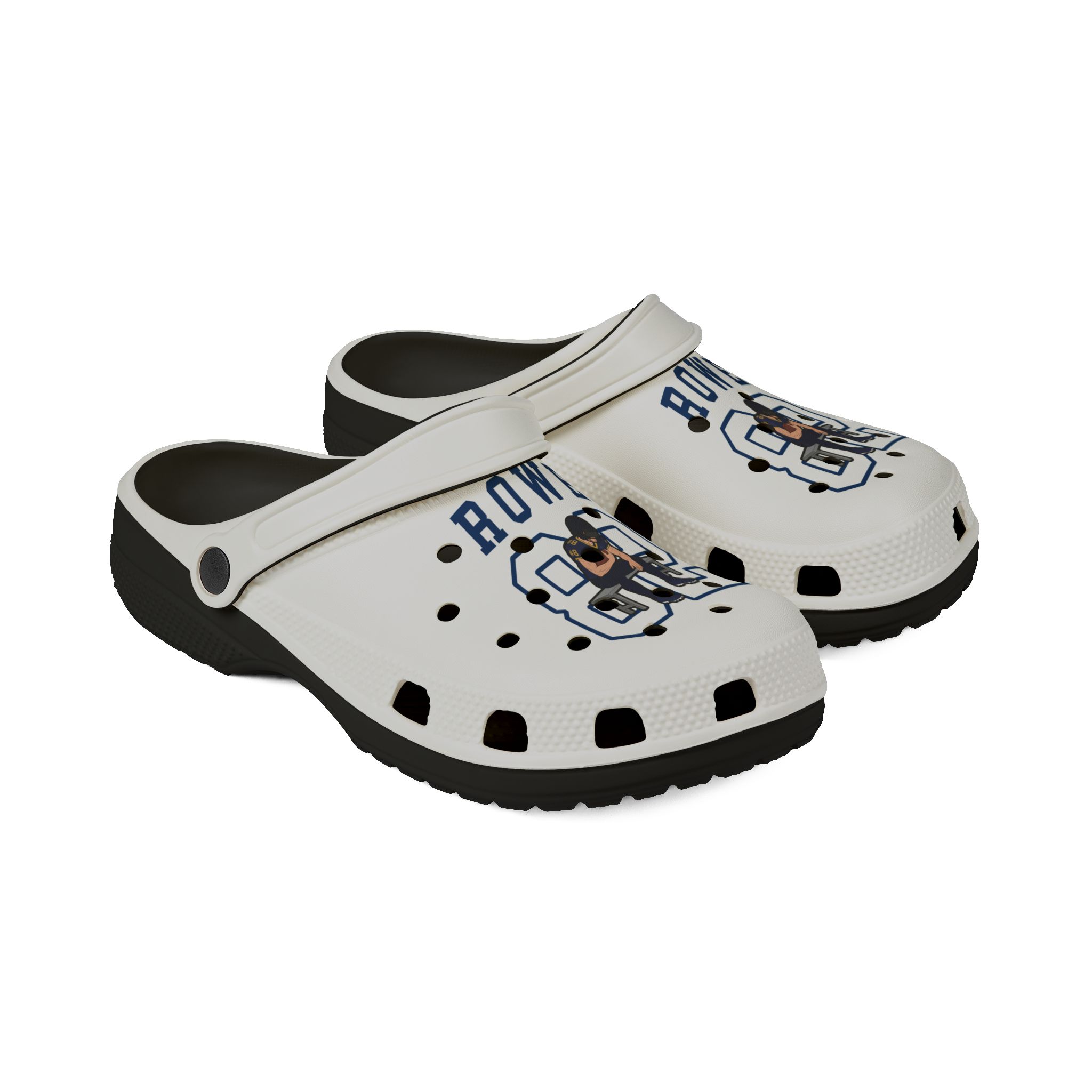 Rubber Clogs — character_shirsey in Black