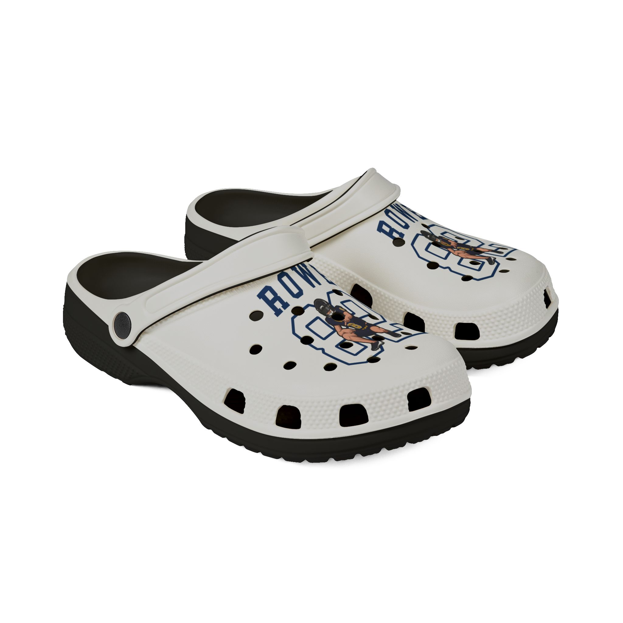 Rubber Clogs — character_shirsey in Black