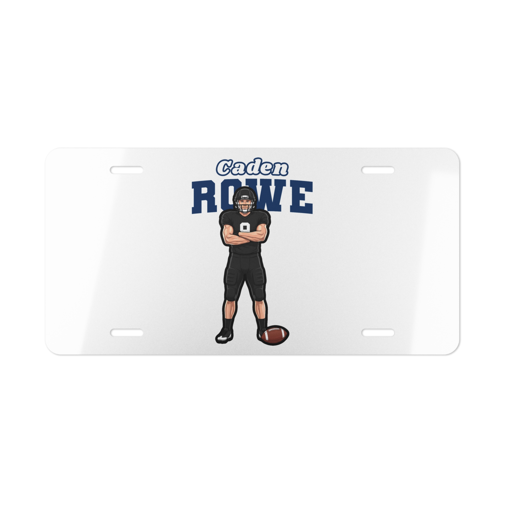 License Plate — character_name_arch in Classic