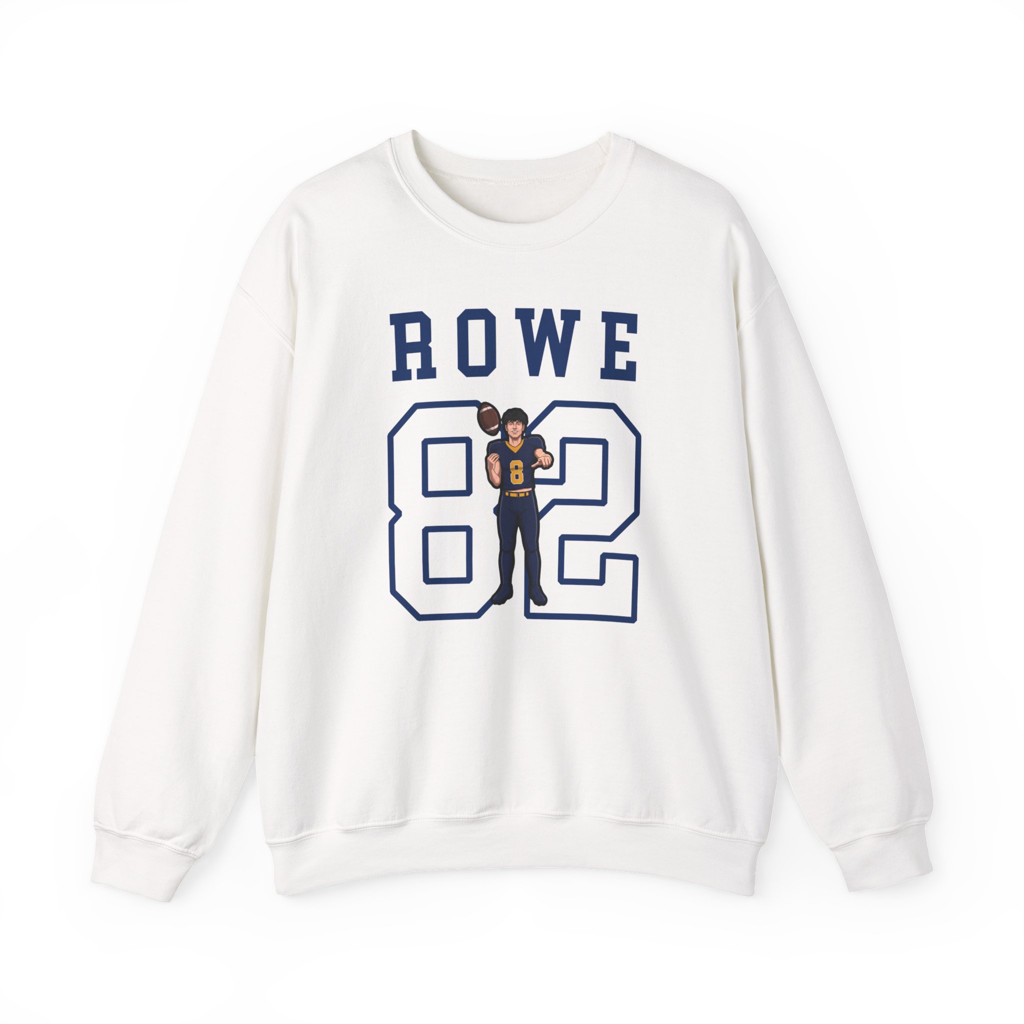 Crewneck Sweatshirt — character_shirsey in White