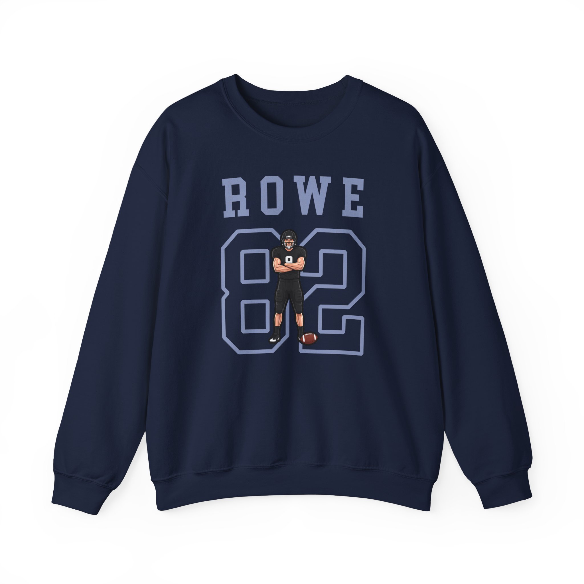 Crewneck Sweatshirt — character_shirsey in Navy