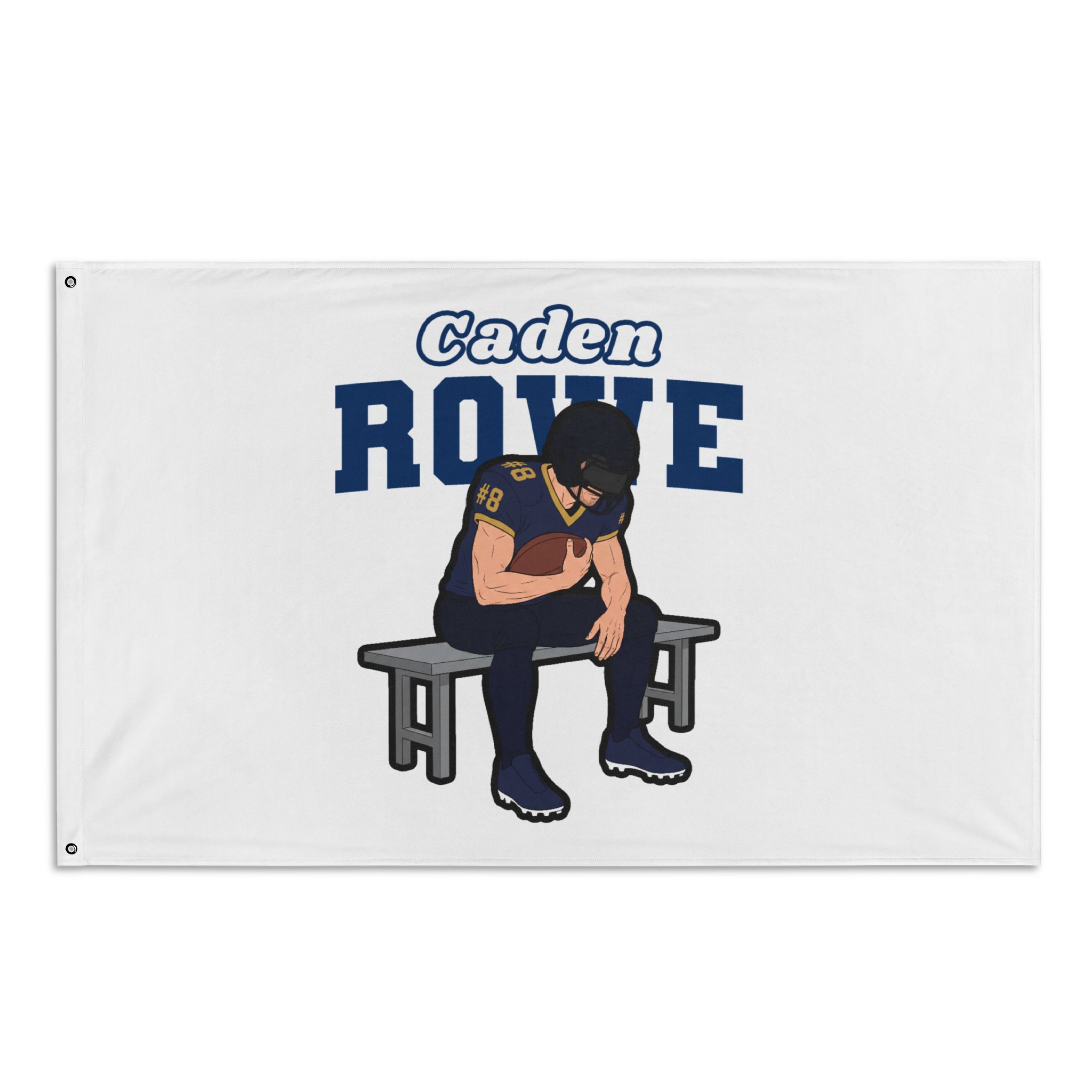 Flag (35 × 56 in) — character_name_arch in Classic