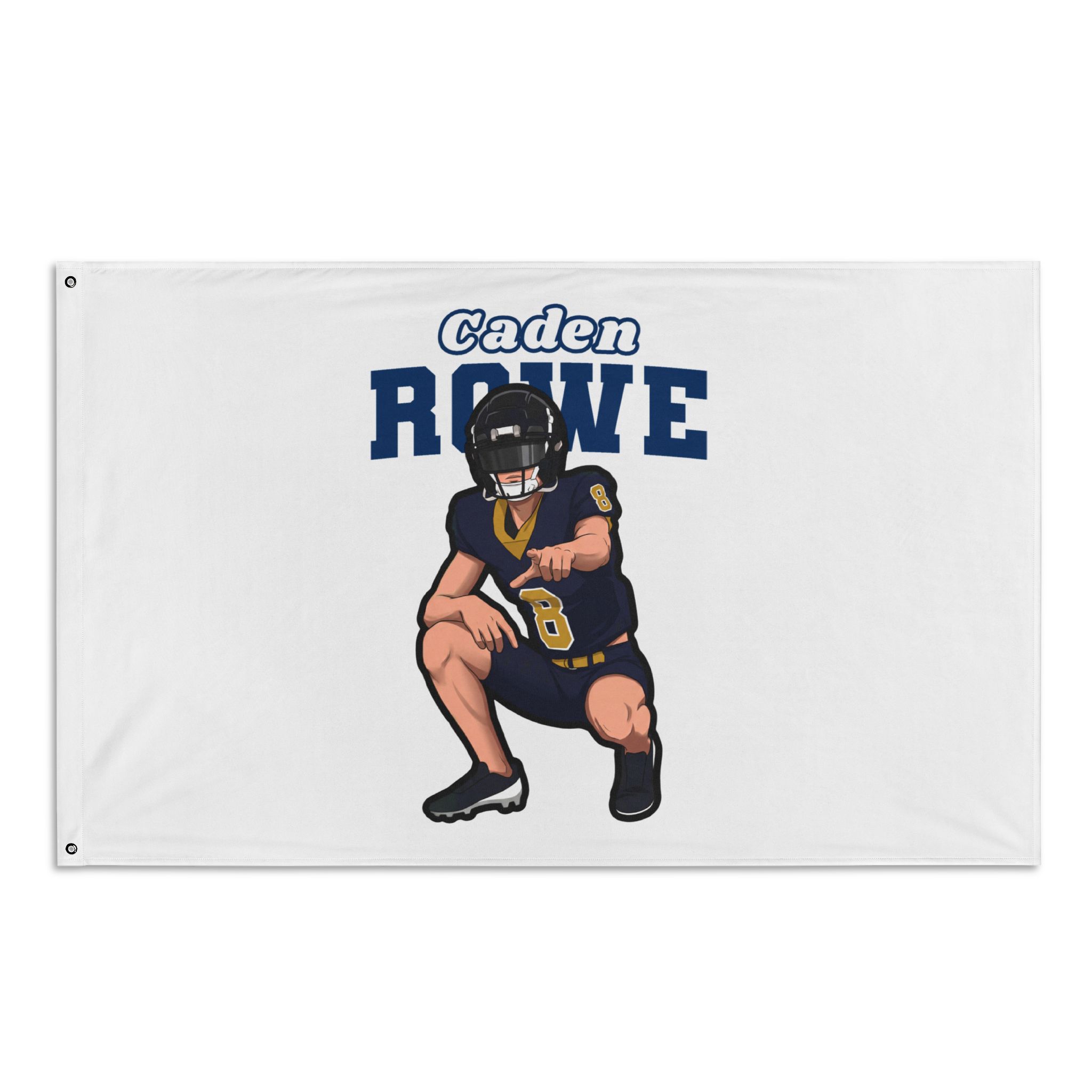 Flag (35 × 56 in) — character_name_arch in Classic