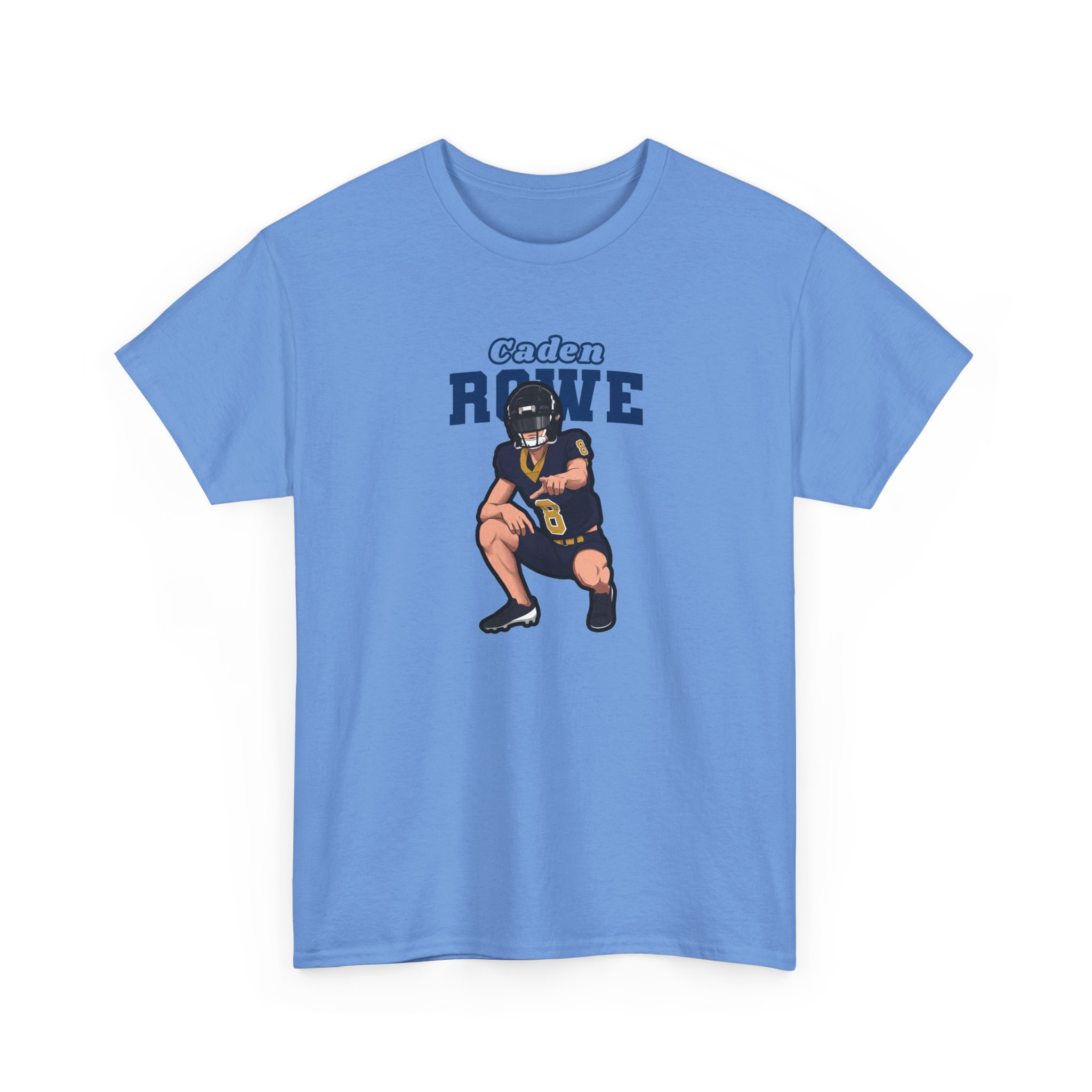 Tee — character_name_arch in Blue