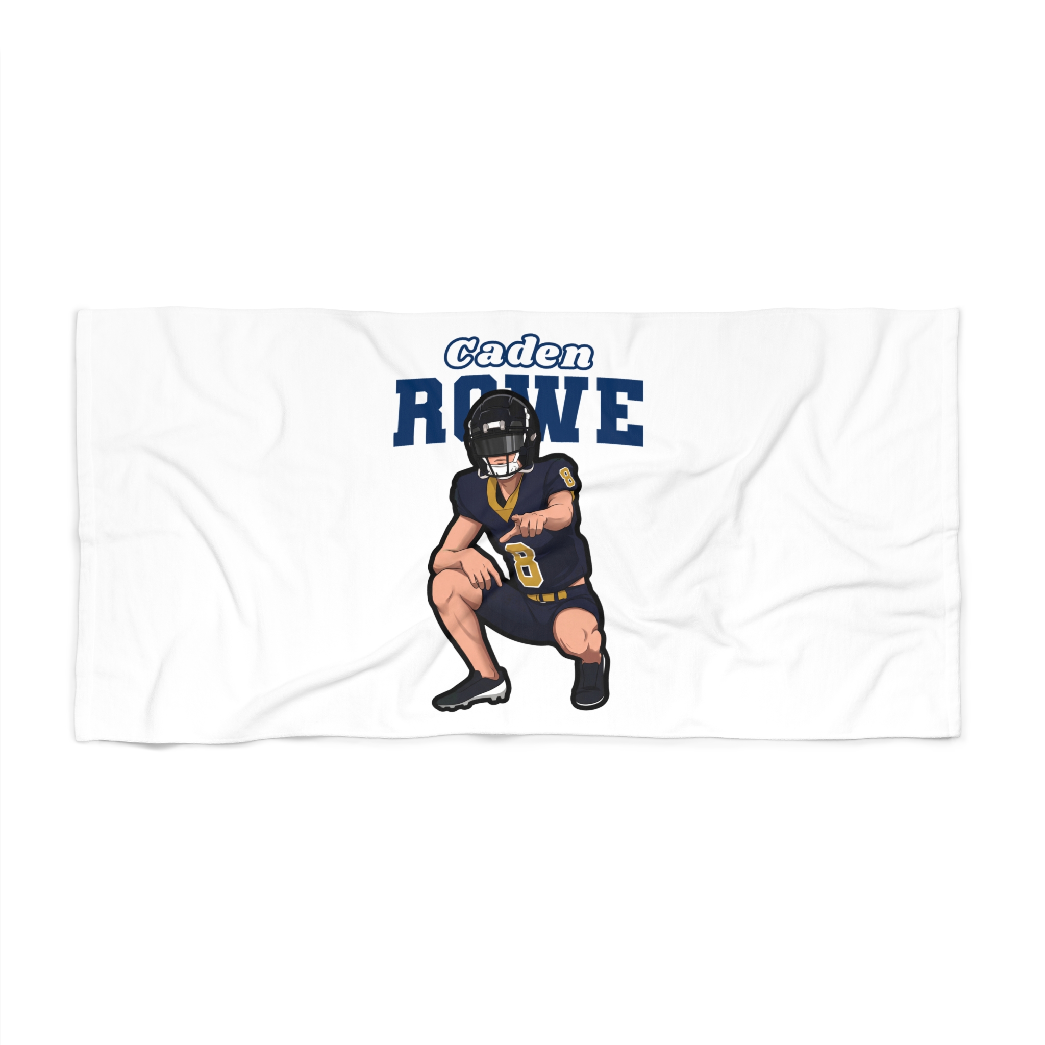 Beach Towel — character_name_arch in Classic