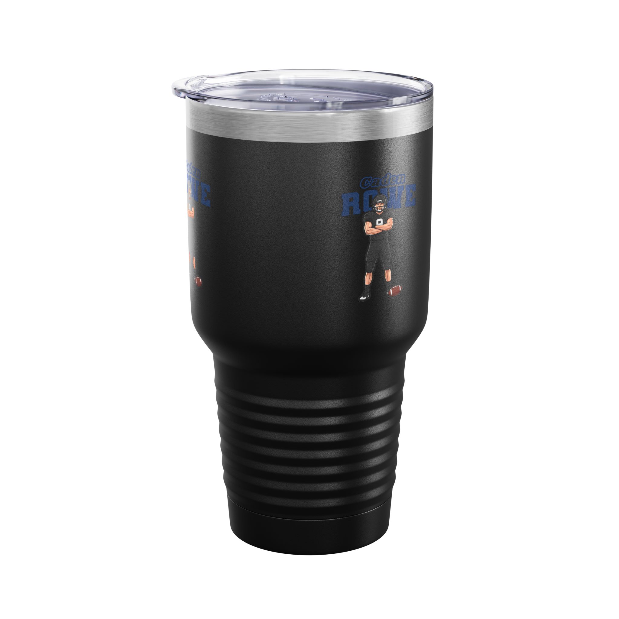 30oz Tumbler — character_name_arch in Black