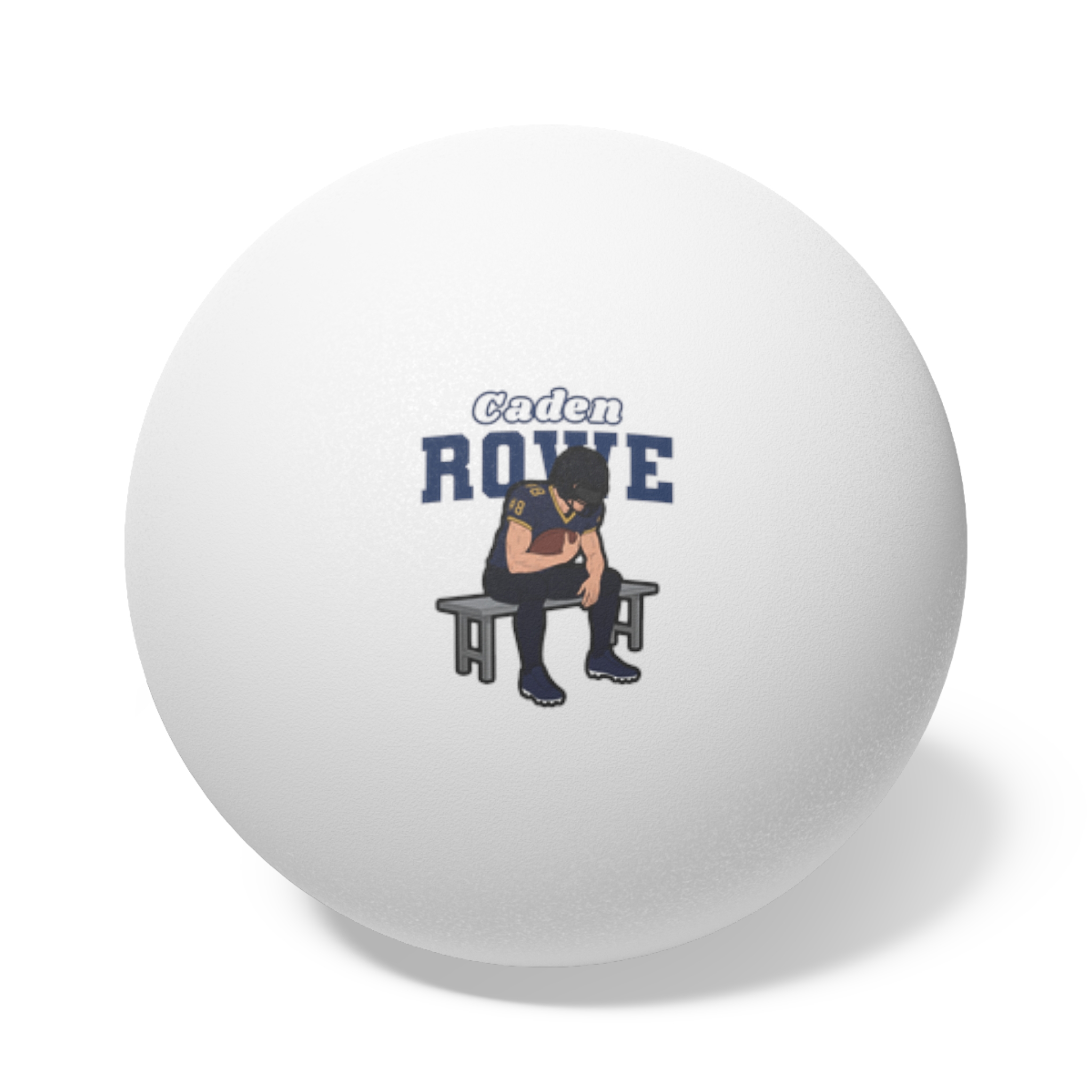 Ping Pong Balls, 6 pcs — character_name_arch in White