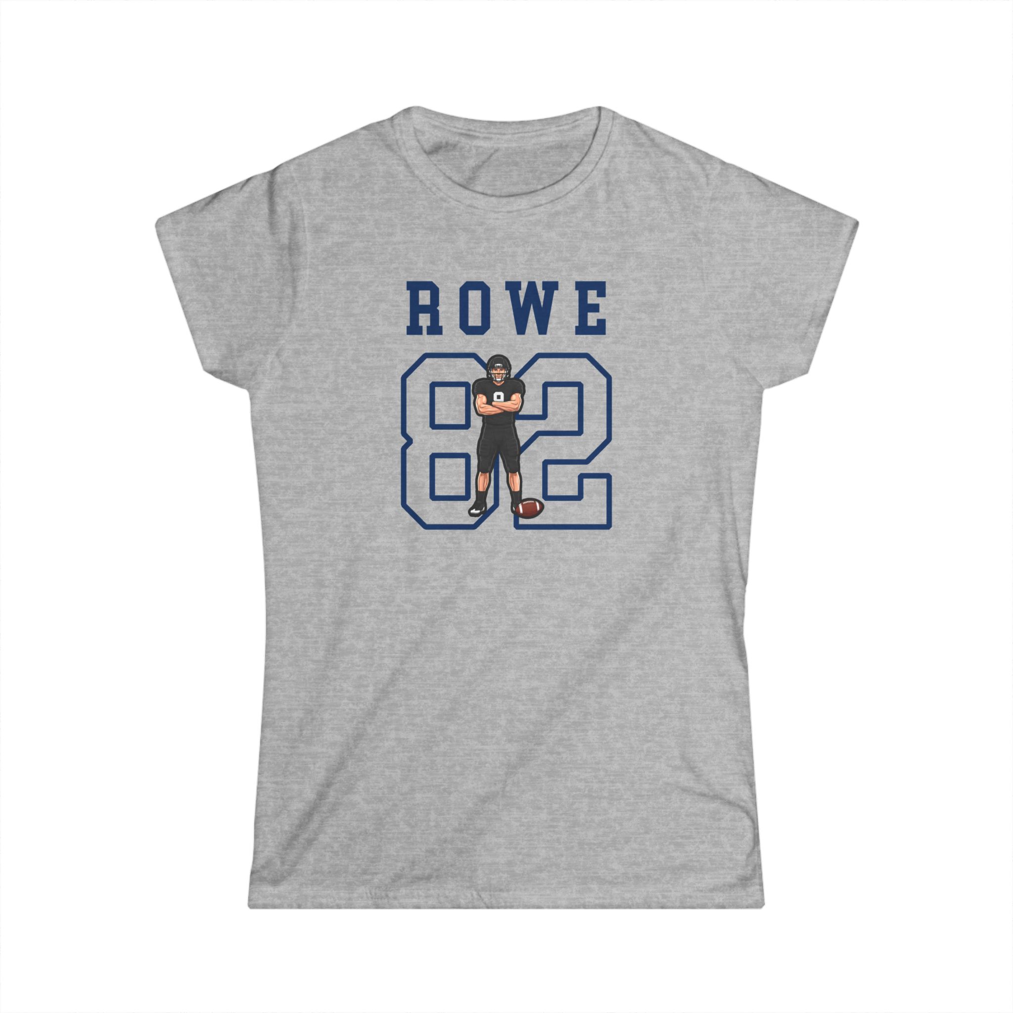 Women's Softstyle Tee — character_shirsey in Grey