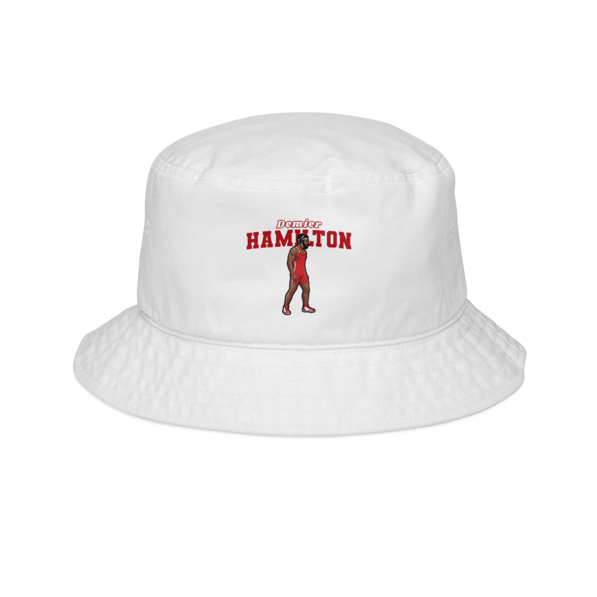 Bucket Hat — character_name_arch in White