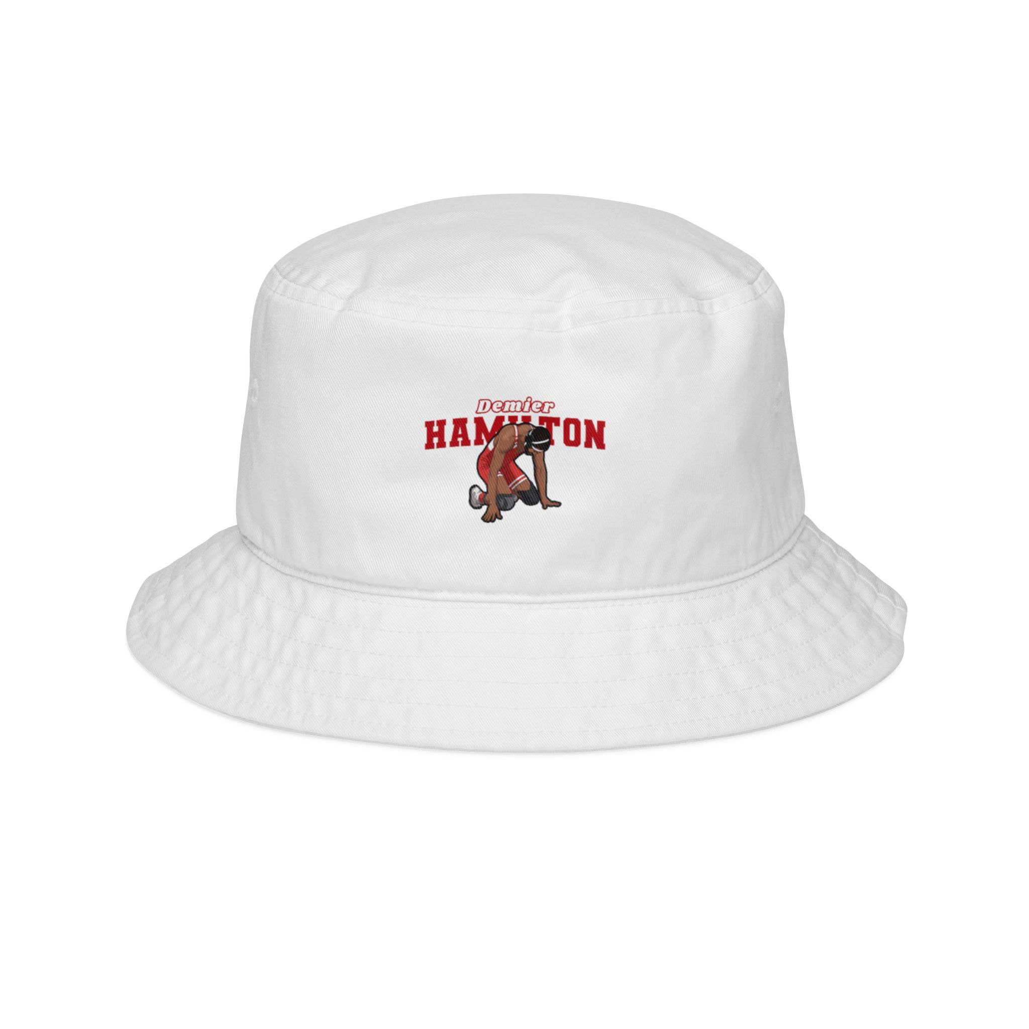 Bucket Hat — character_name_arch in White