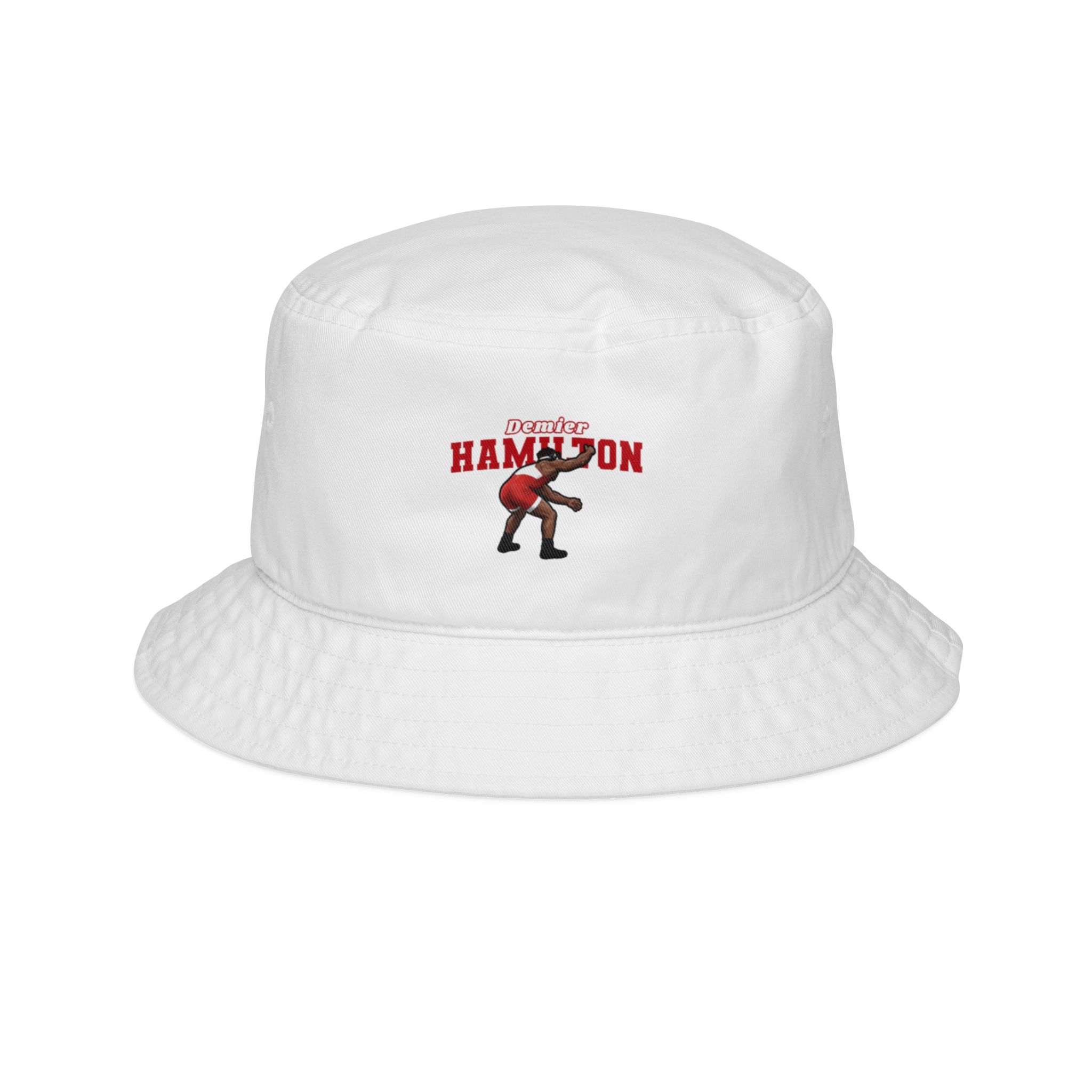 Bucket Hat — character_name_arch in White