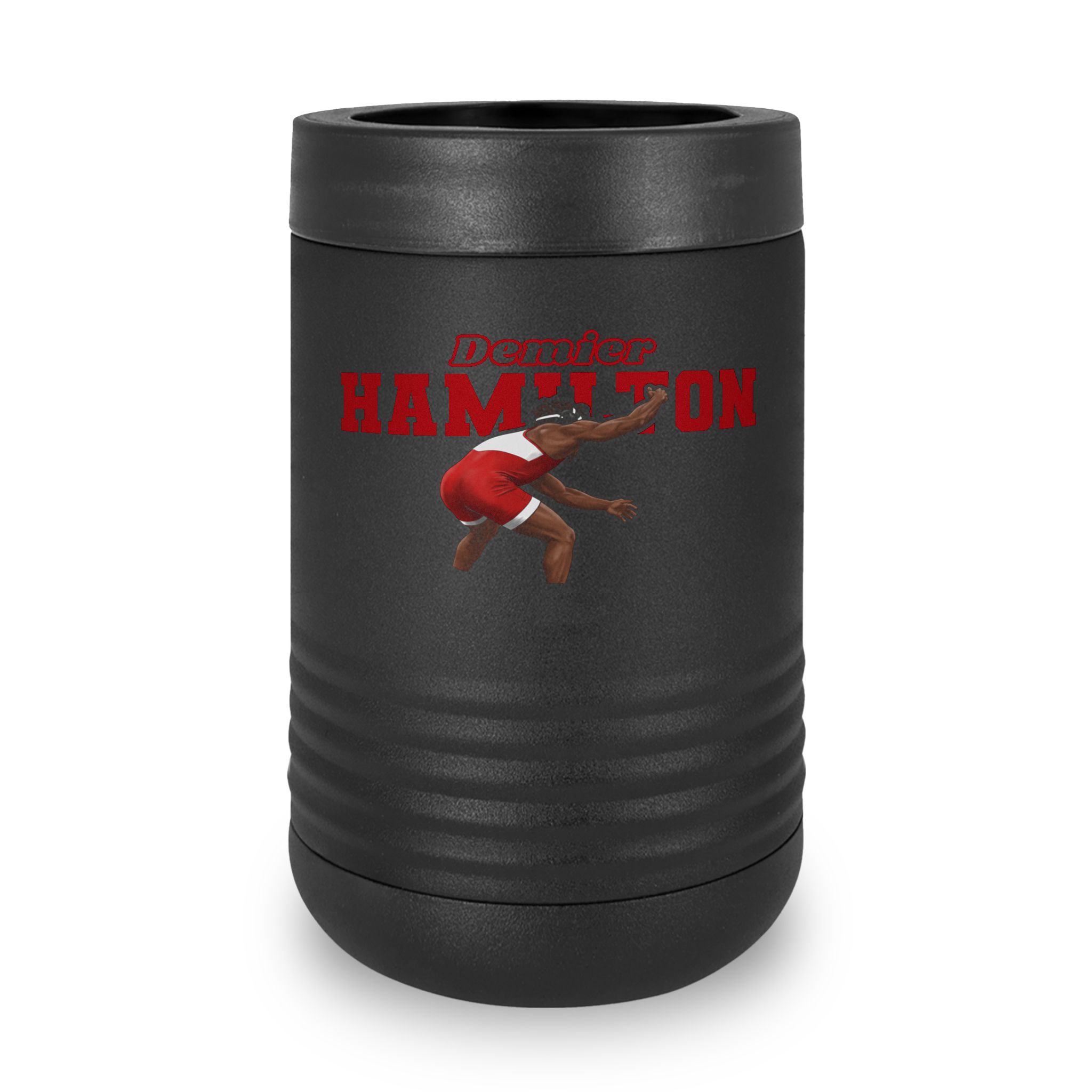 Stainless Can Cooler — character_name_arch in Black