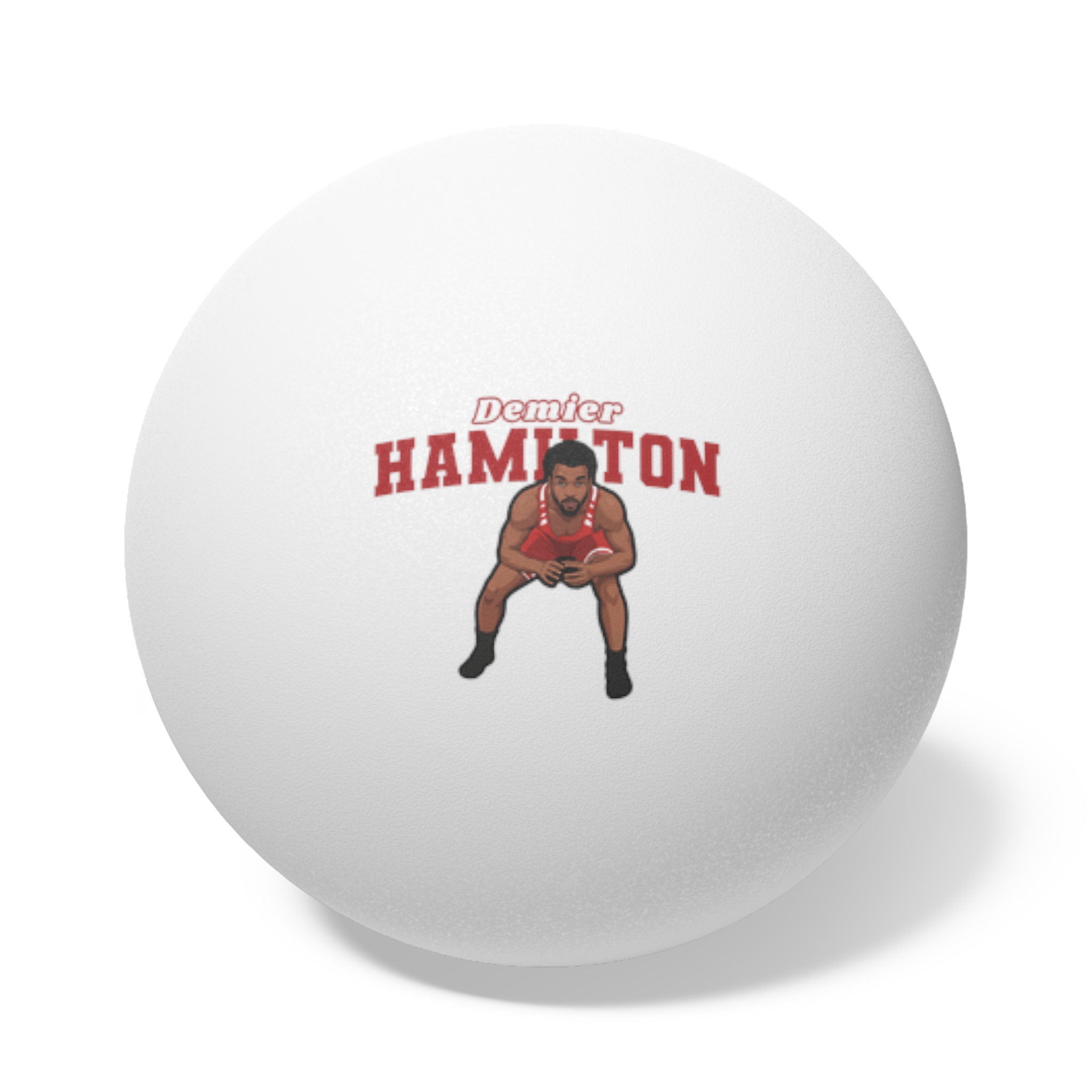 Ping Pong Balls, 6 pcs — character_name_arch in White