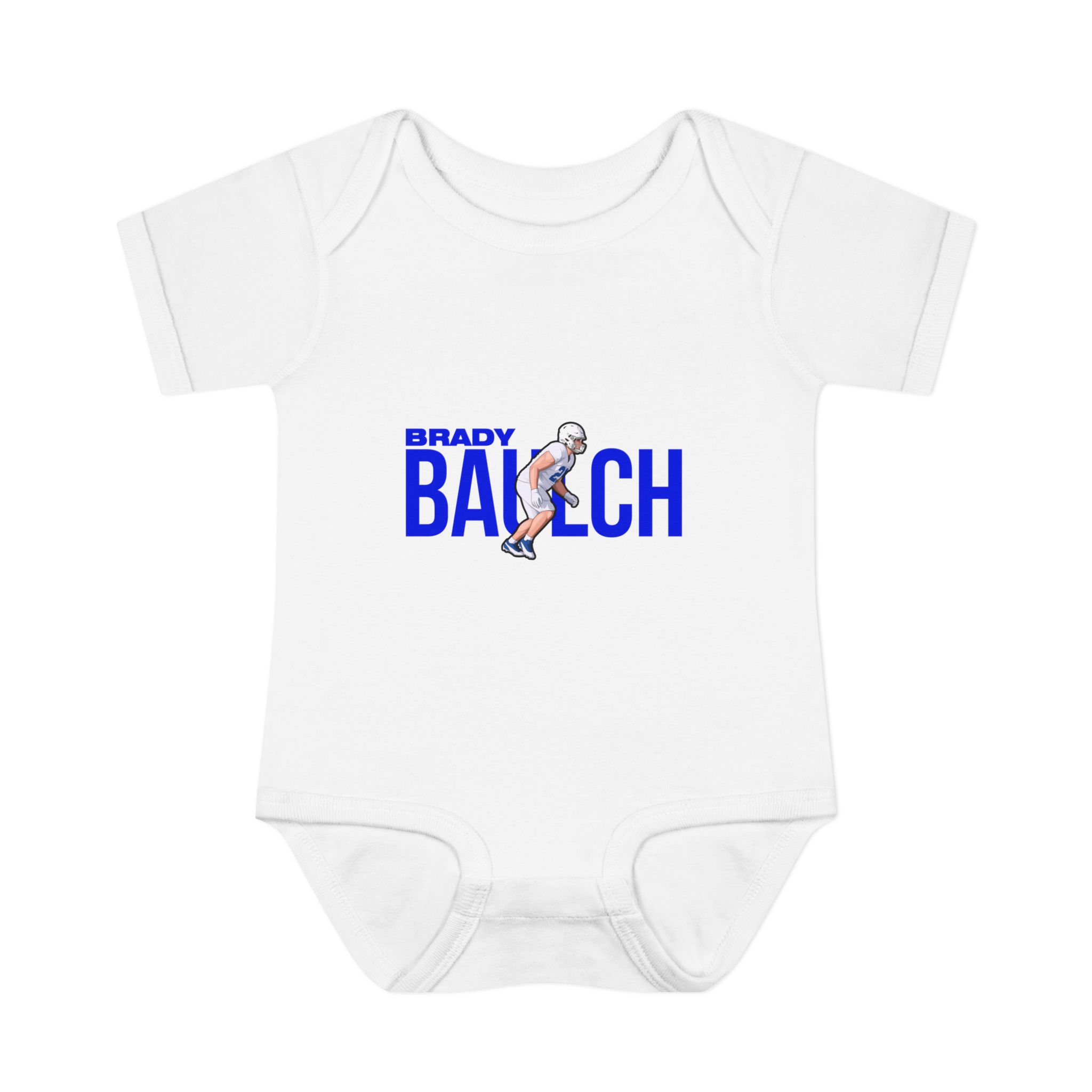 Baby Onesie — character_player_name in White