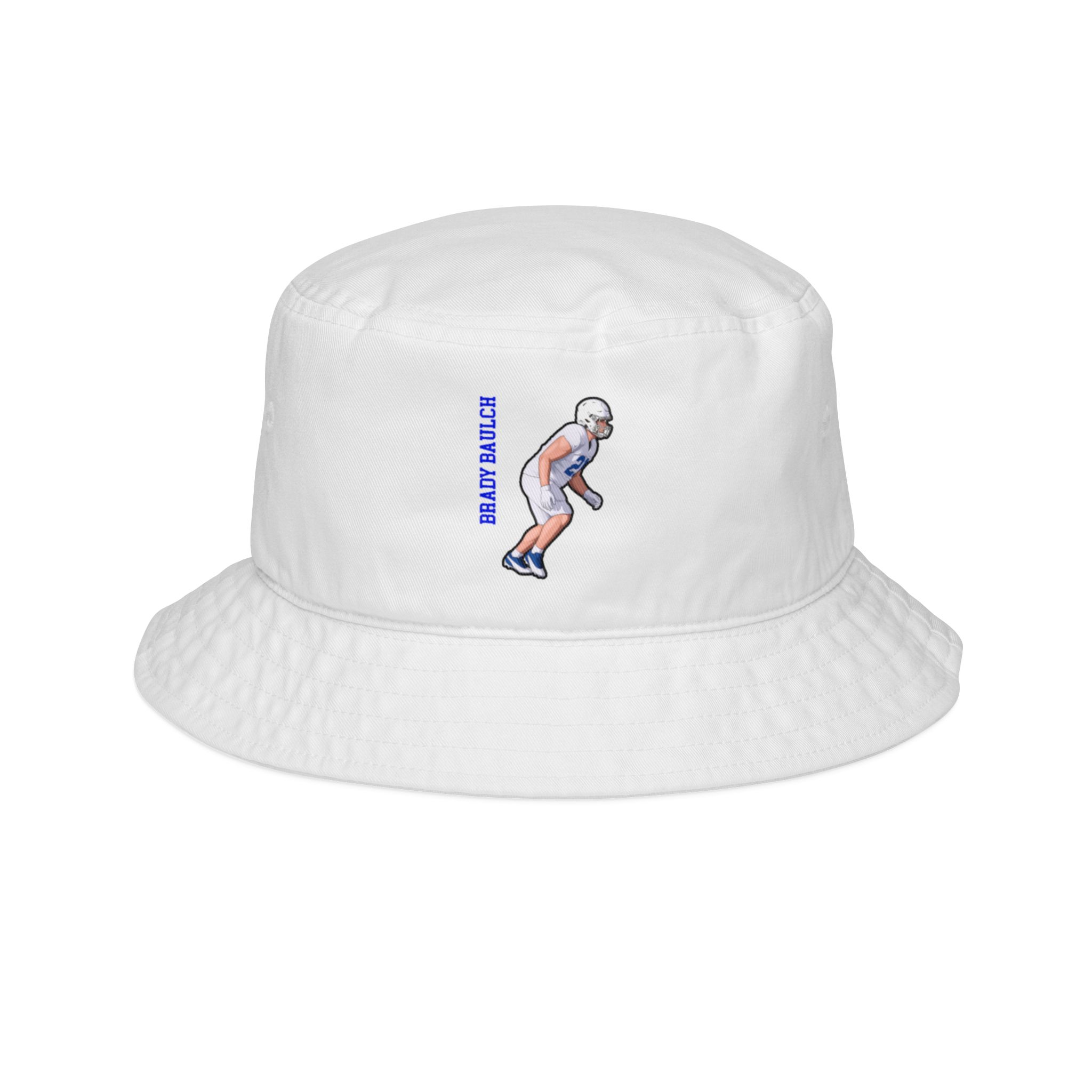 Bucket Hat — character_name_vertical in White
