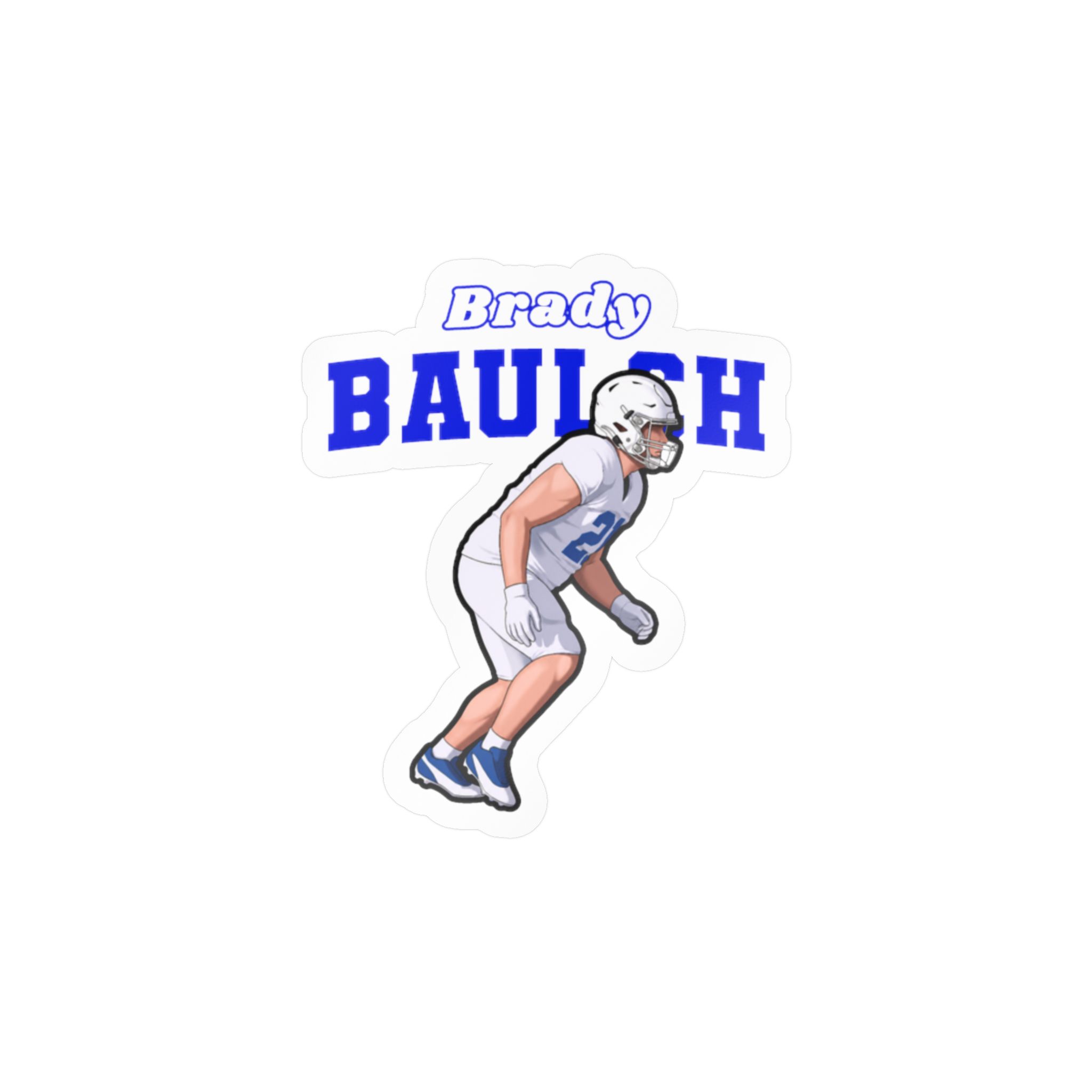Vinyl Sticker — character_name_arch in Classic