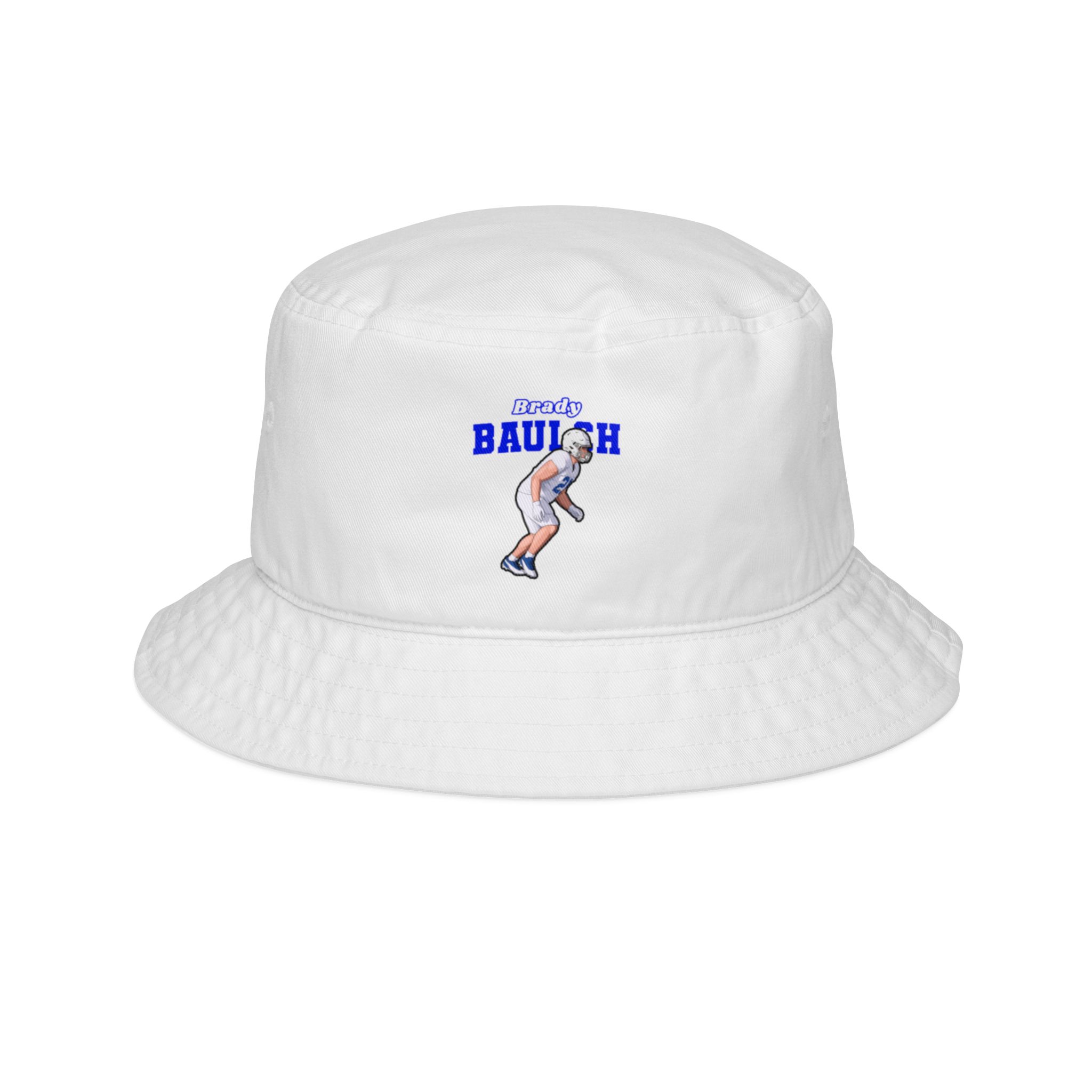 Bucket Hat — character_name_arch in White