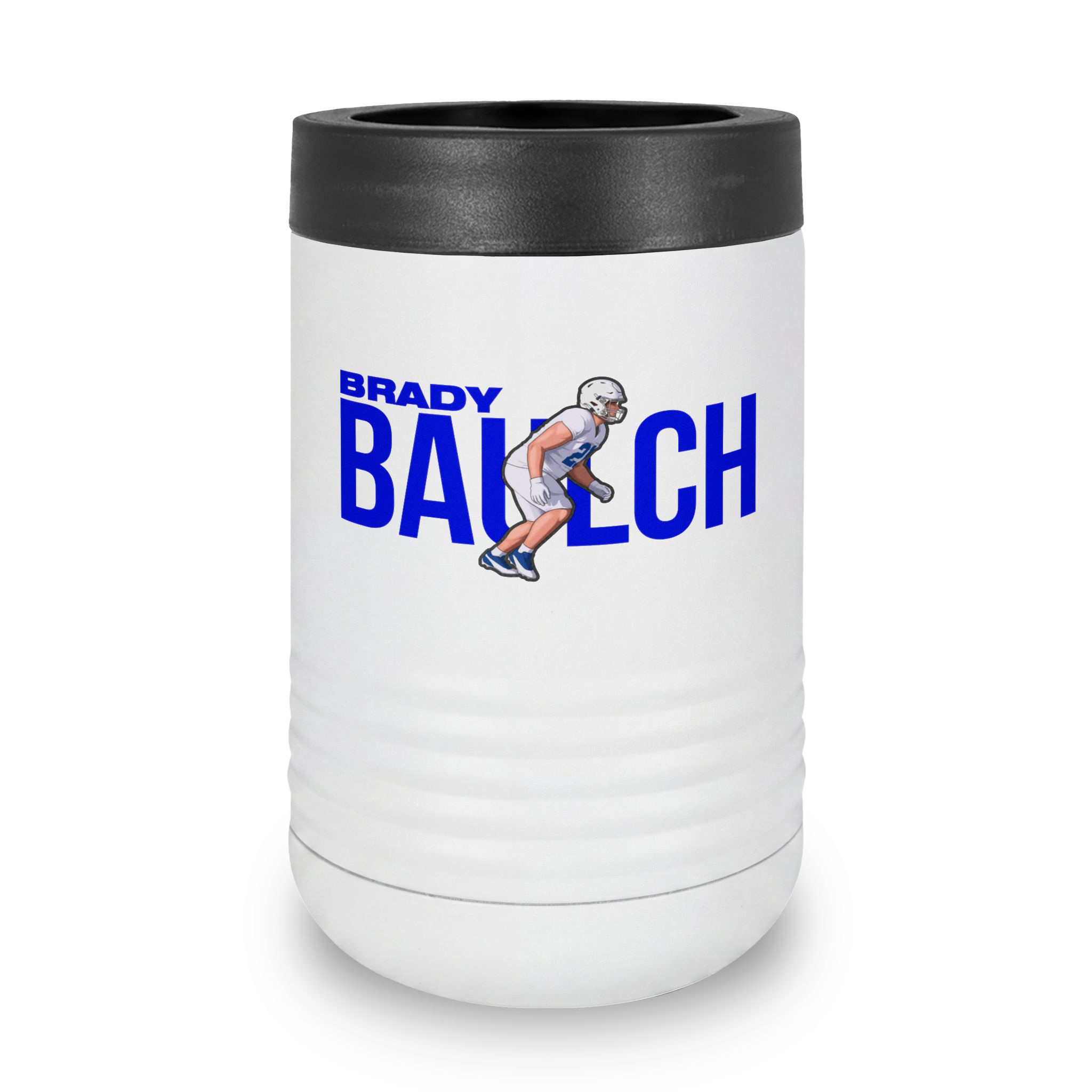 Stainless Can Cooler — character_player_name in White