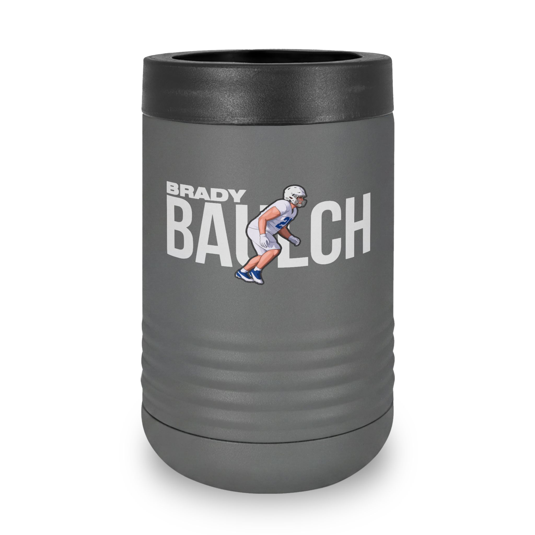 Stainless Can Cooler — character_player_name in Grey