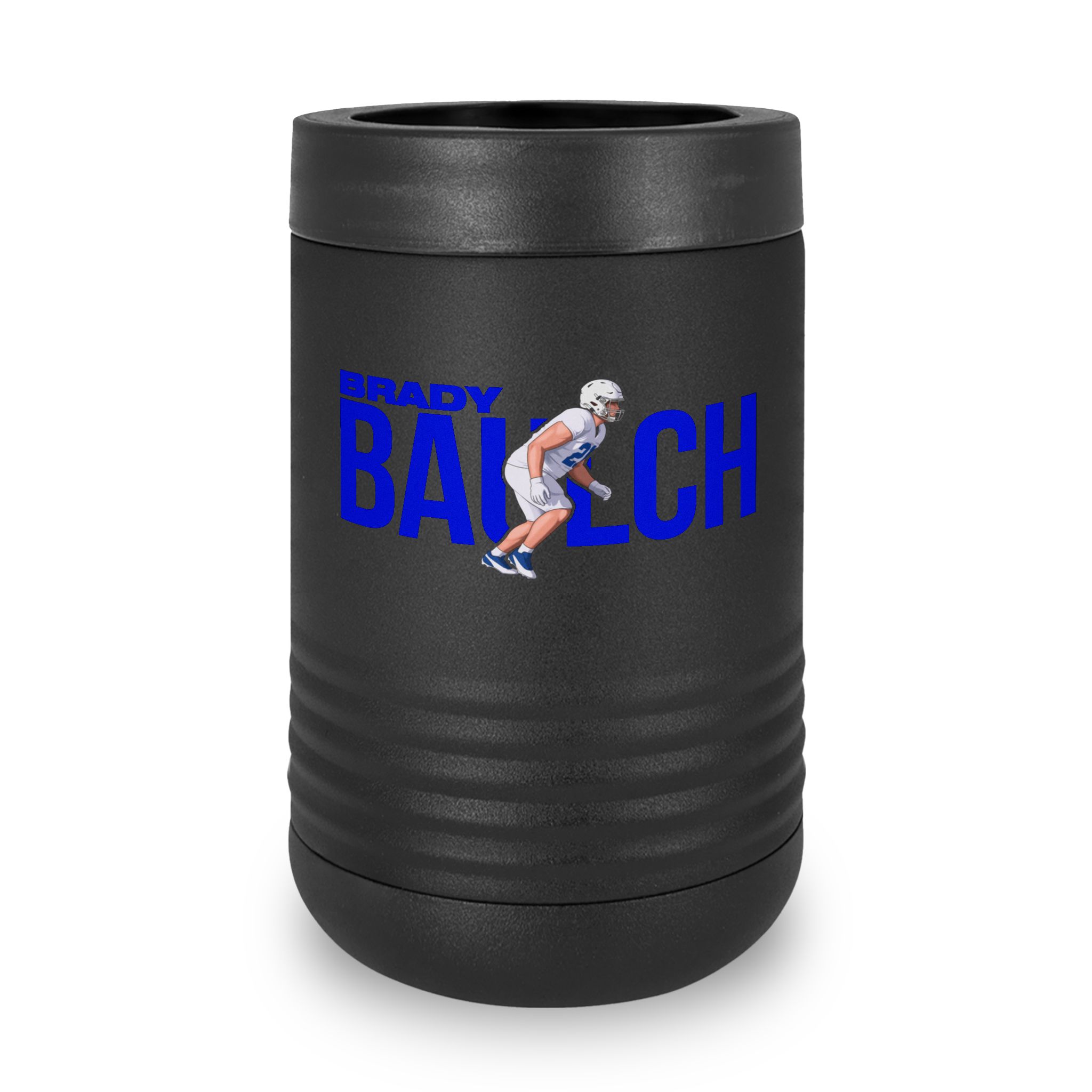 Stainless Can Cooler — character_player_name in Black