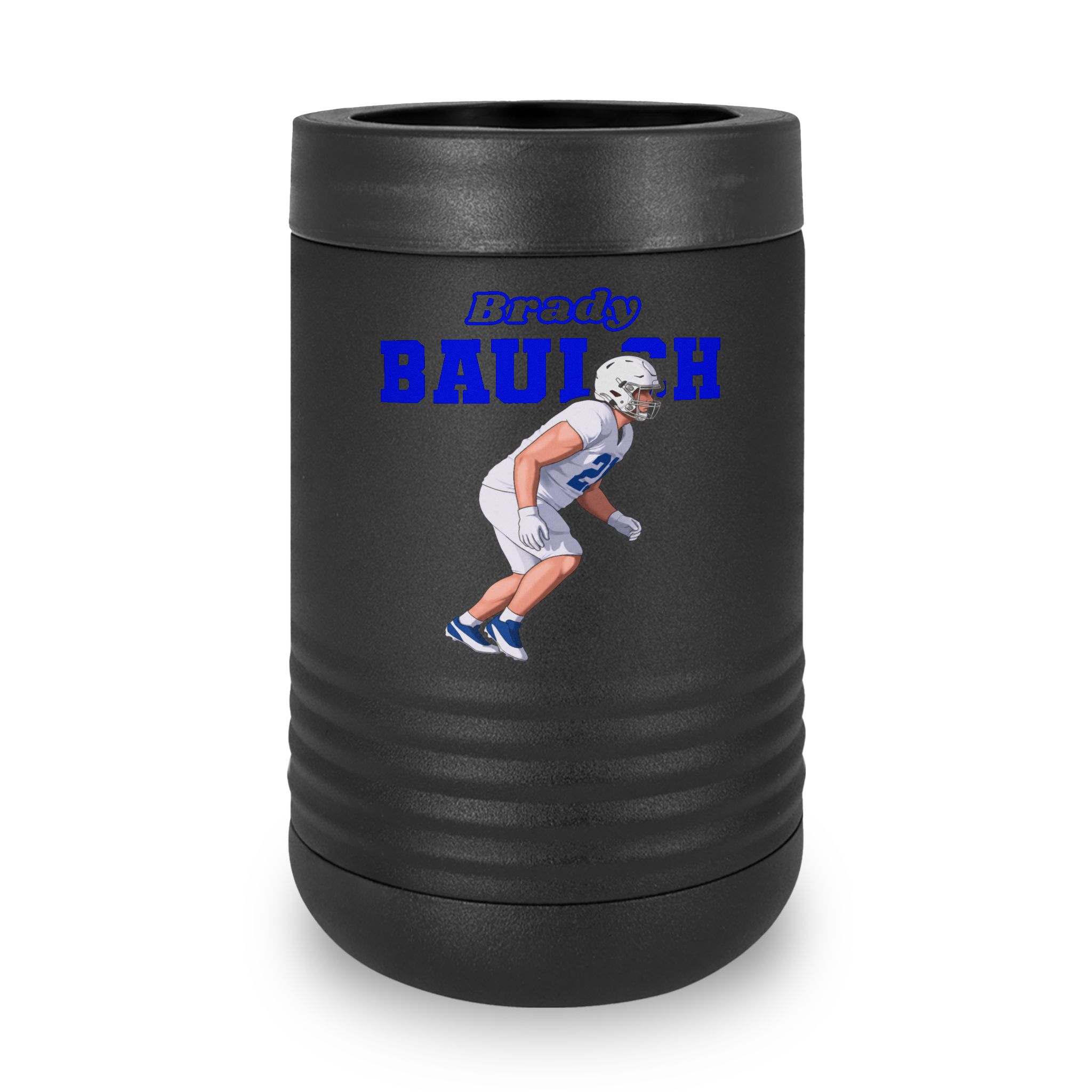 Stainless Can Cooler — character_name_arch in Black