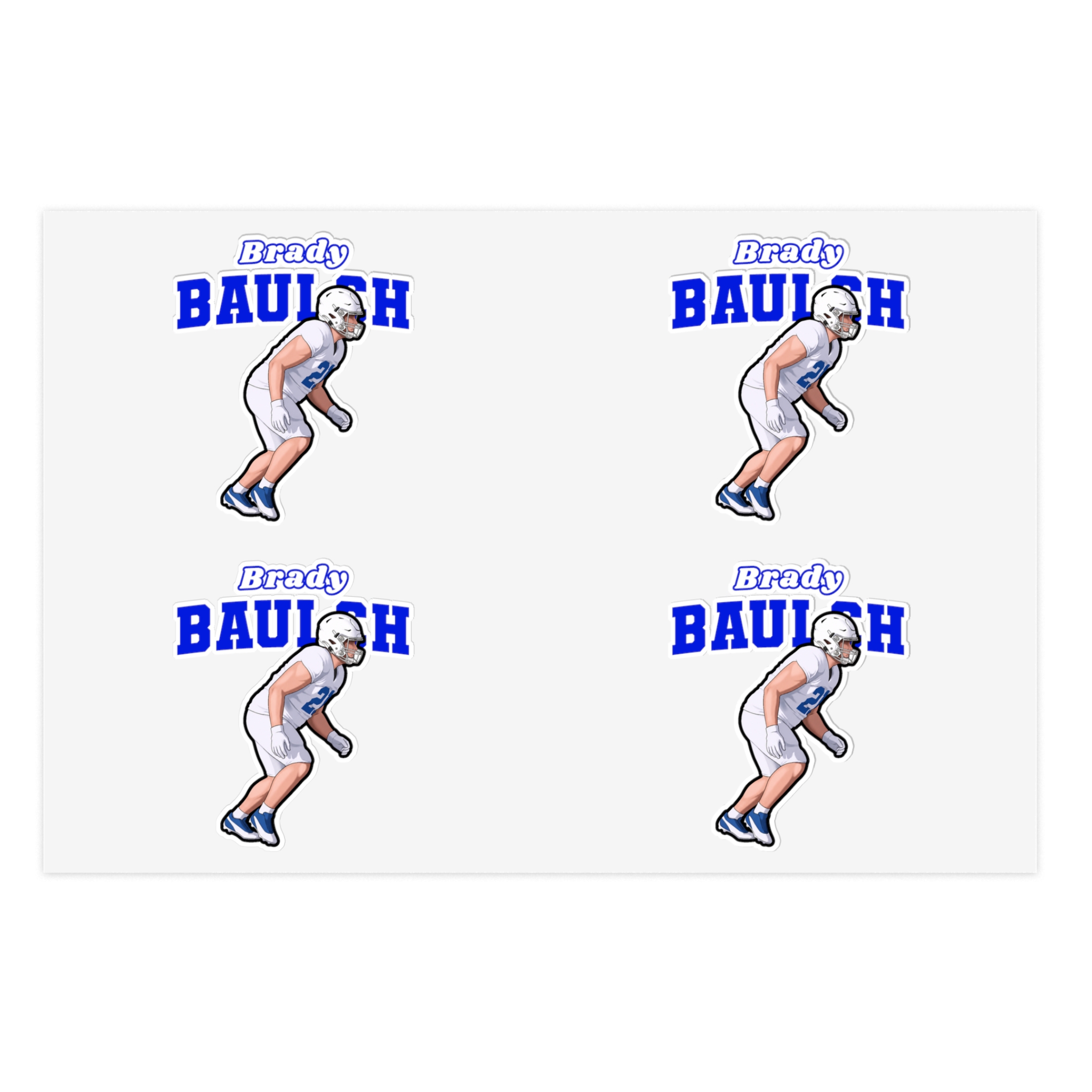 Sticker Sheet — character_name_arch in Classic