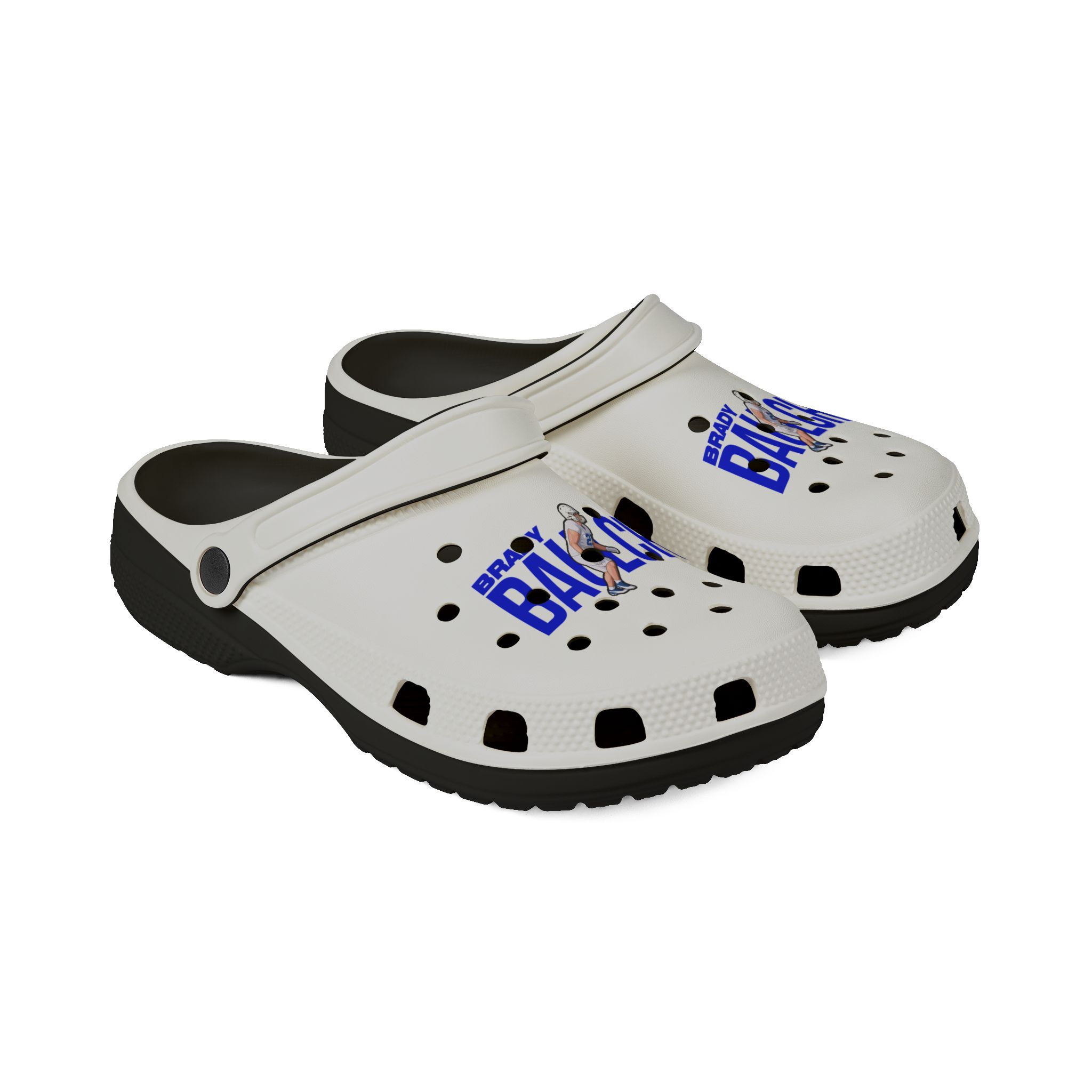 Rubber Clogs — character_player_name in Black