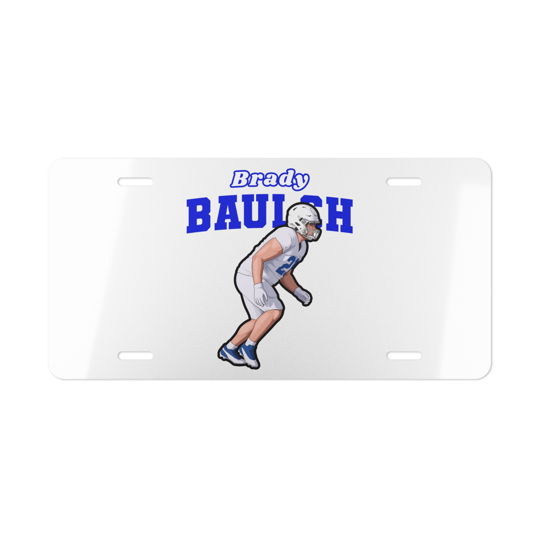 License Plate — character_name_arch in Classic