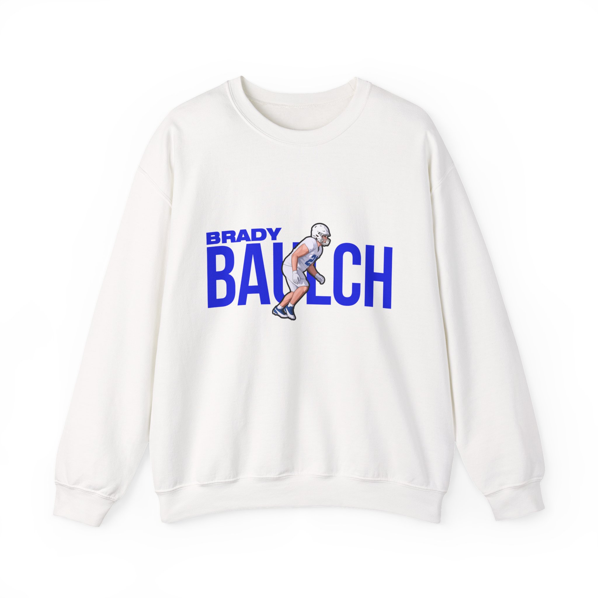Crewneck Sweatshirt — character_player_name in White