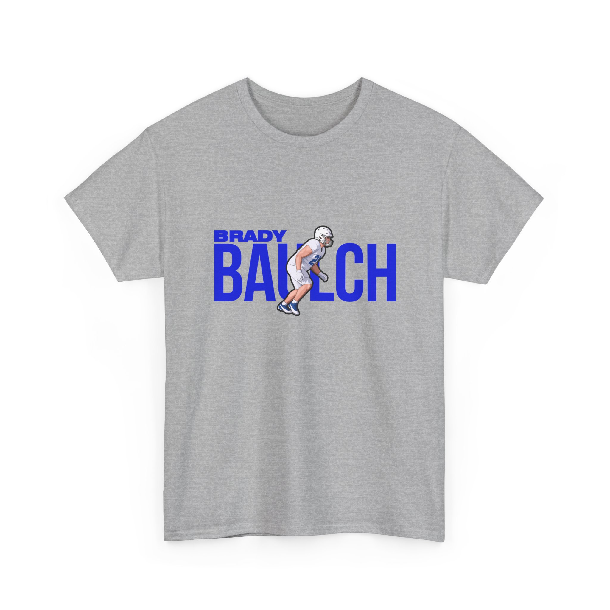Tee — character_player_name in Grey