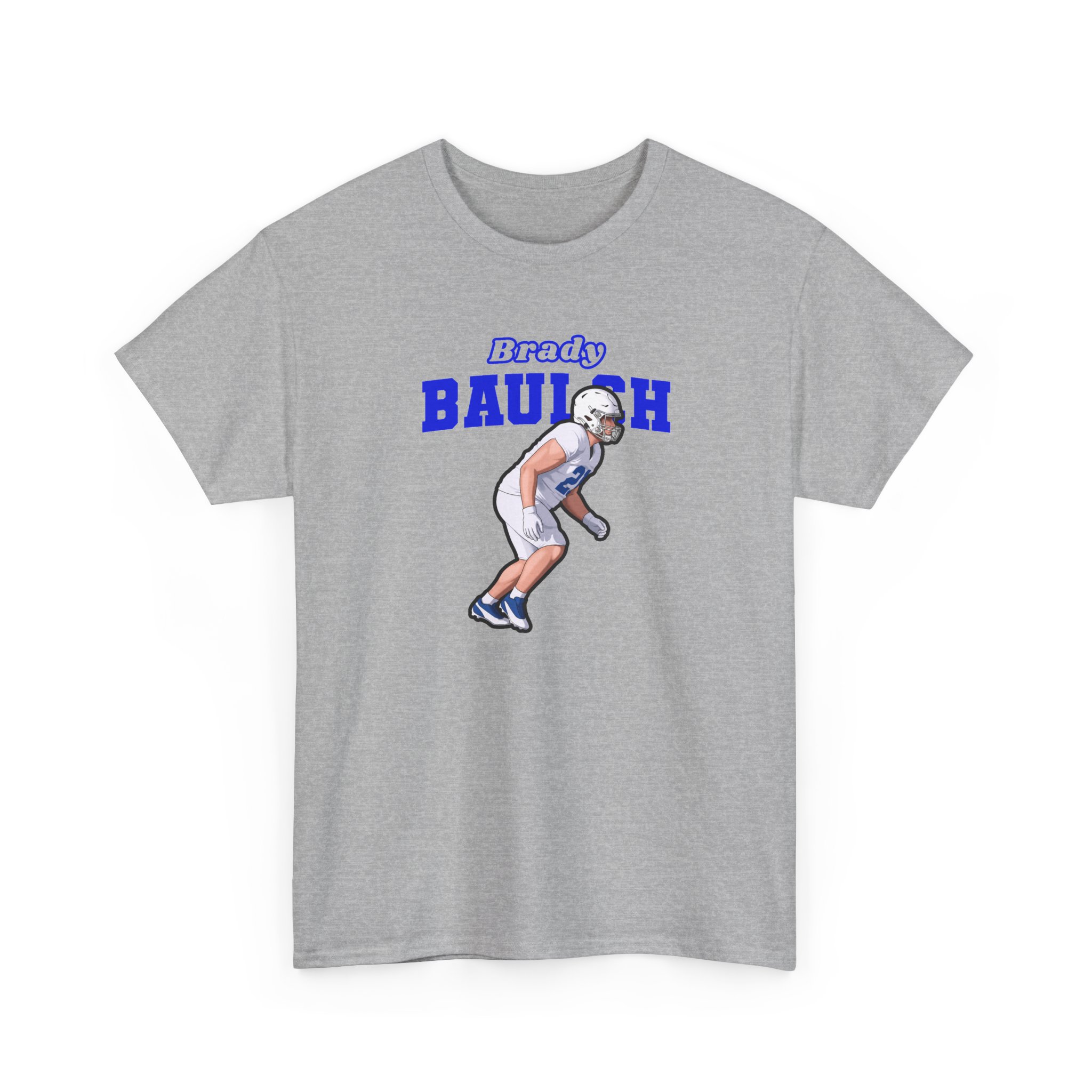 Tee — character_name_arch in Grey