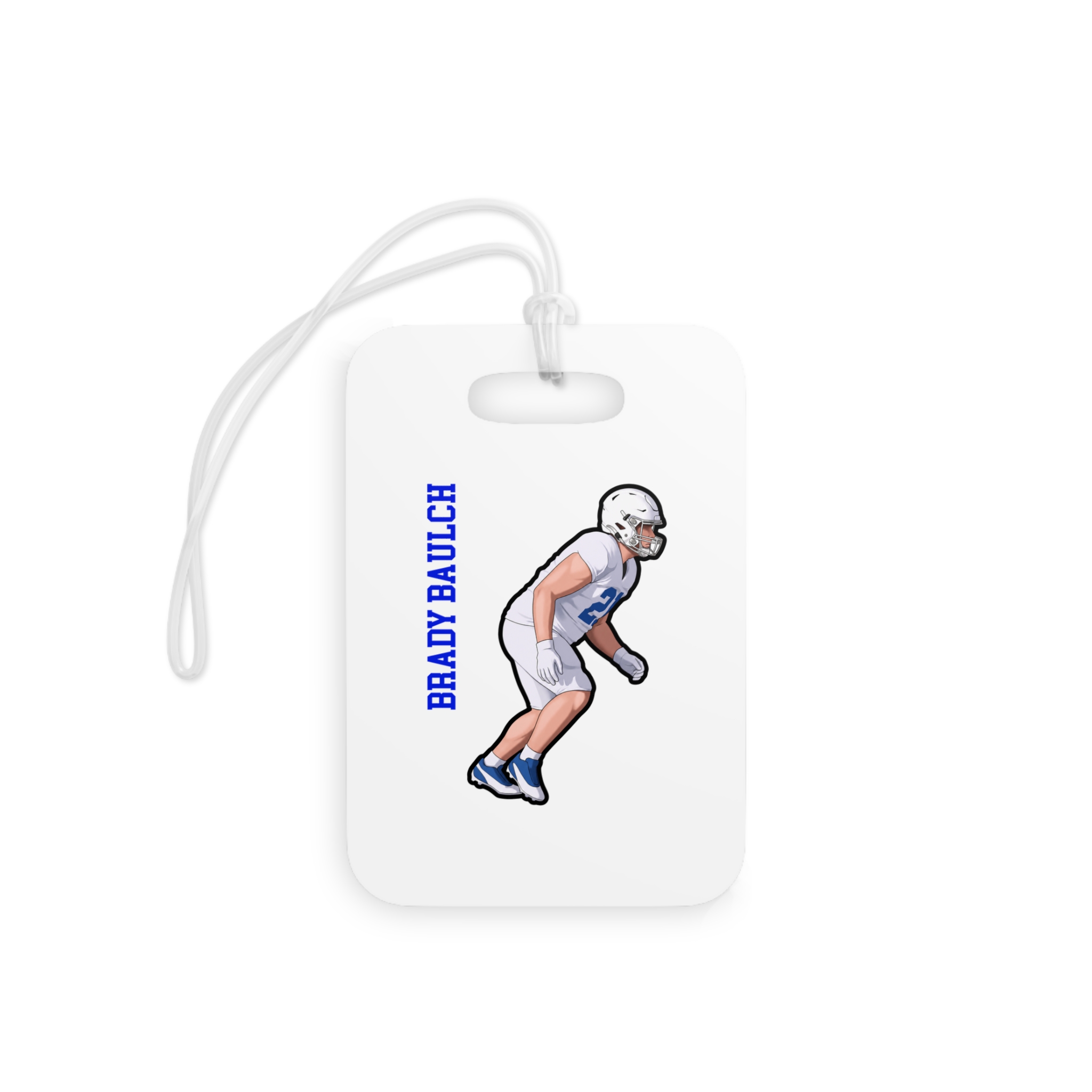 Bag Tag — character_name_vertical in Classic