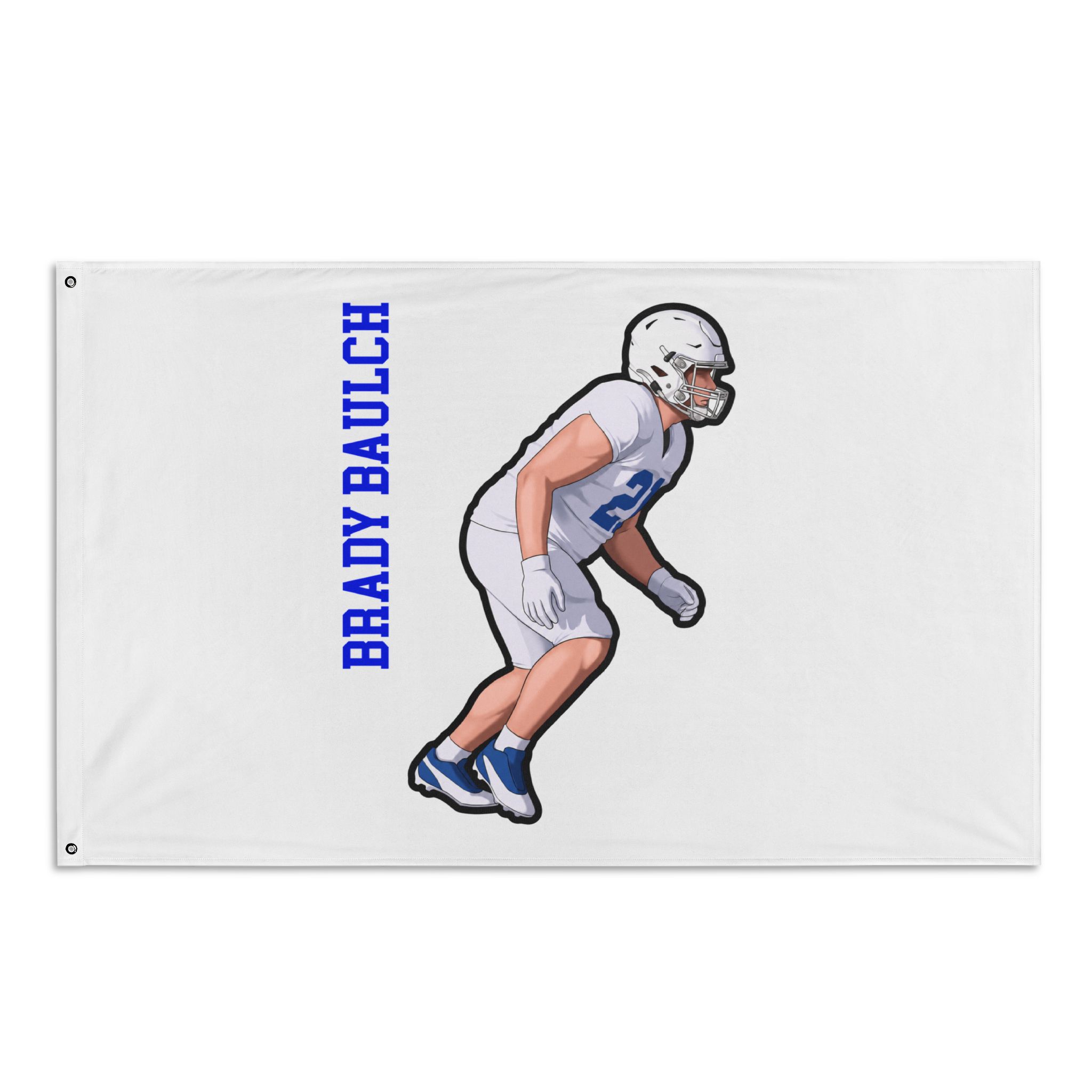 Flag (35 × 56 in) — character_name_vertical in Classic