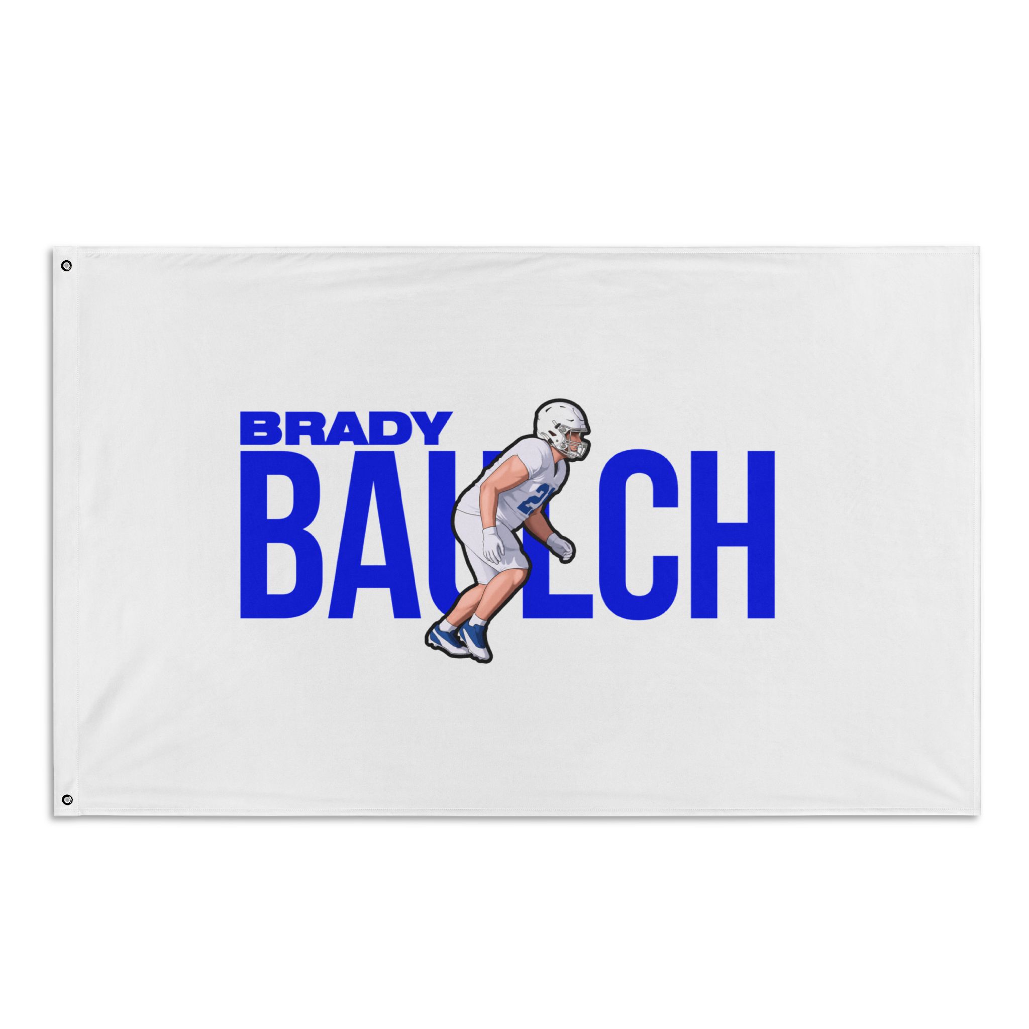 Flag (35 × 56 in) — character_player_name in Classic