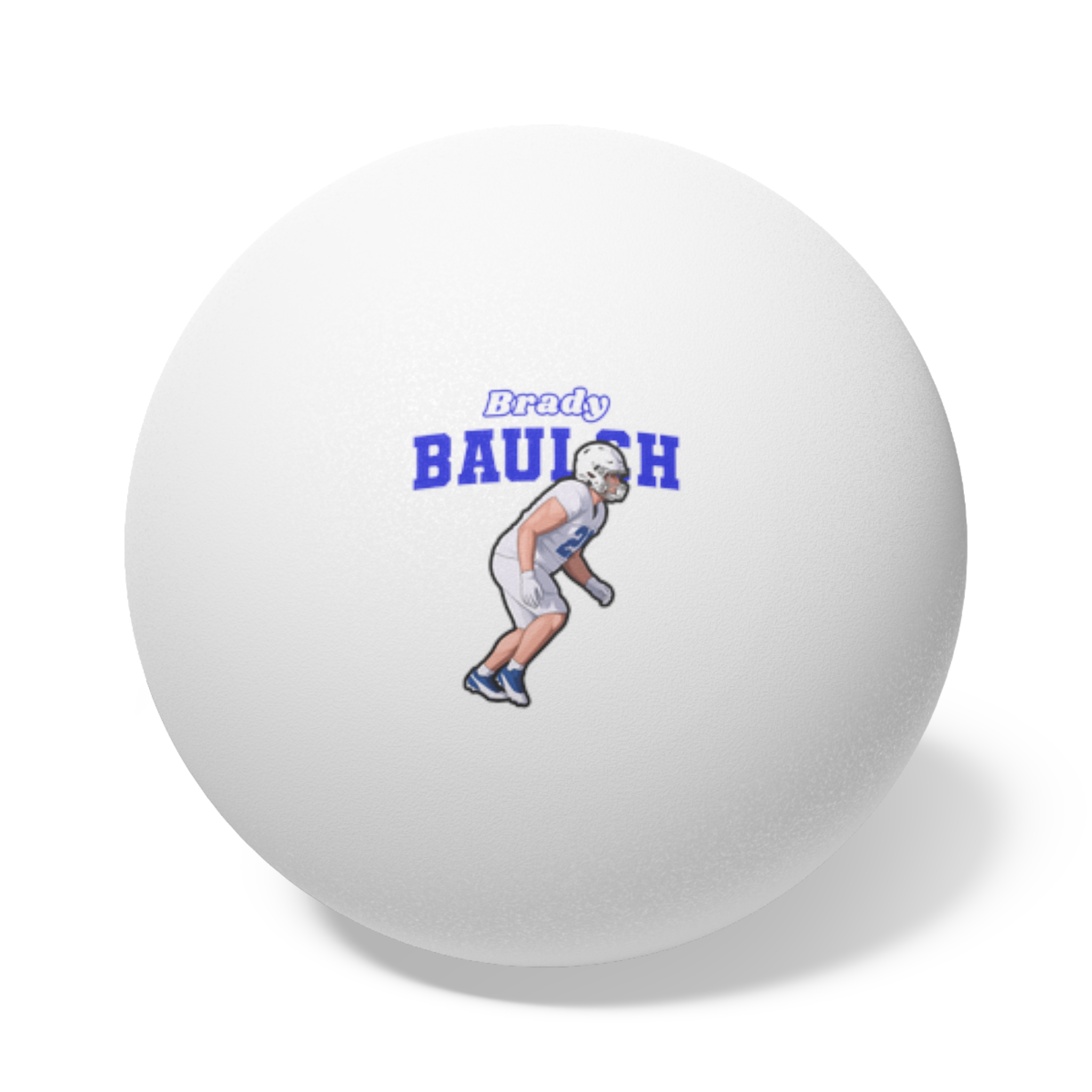 Ping Pong Balls, 6 pcs — character_name_arch in White
