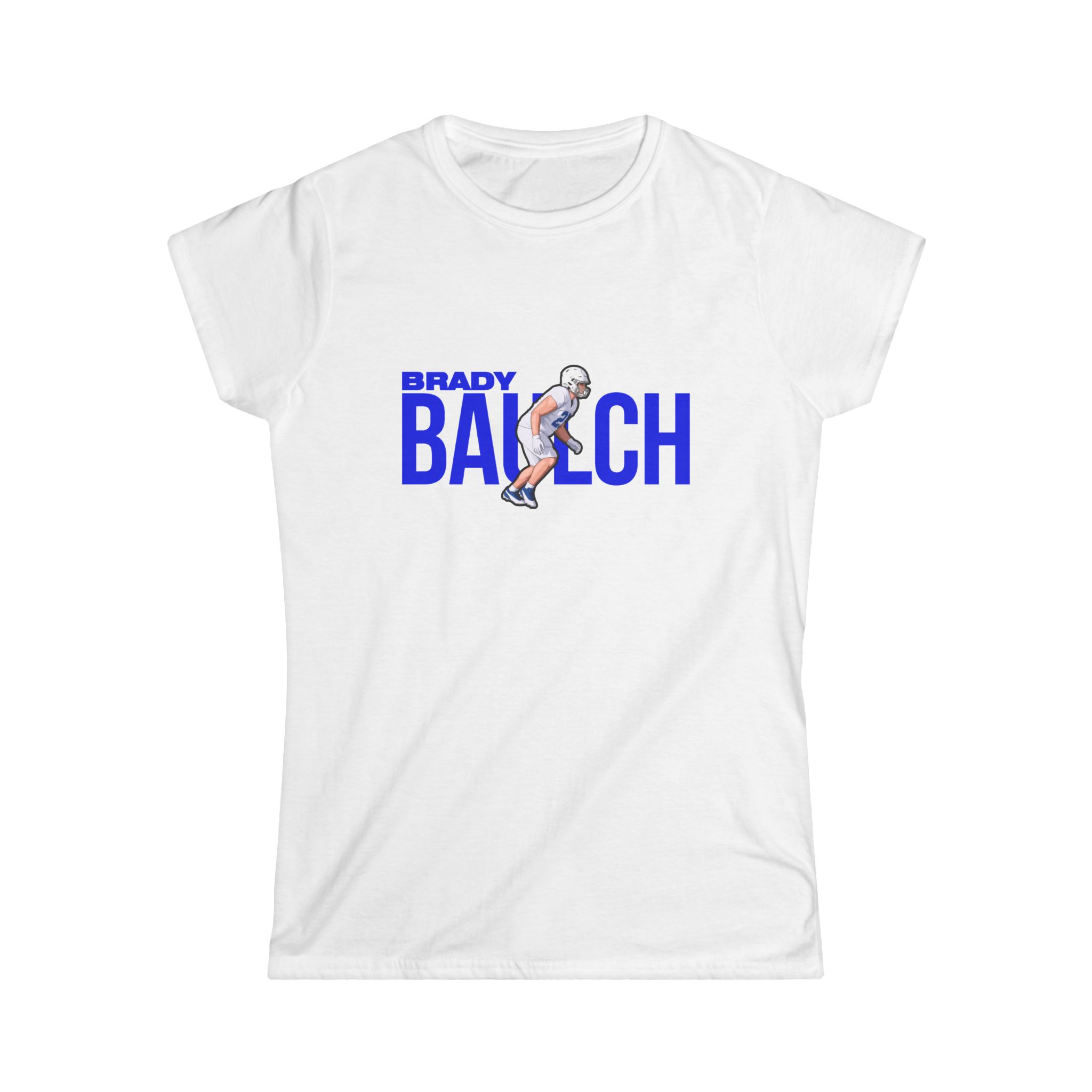 Women's Softstyle Tee — character_player_name in White