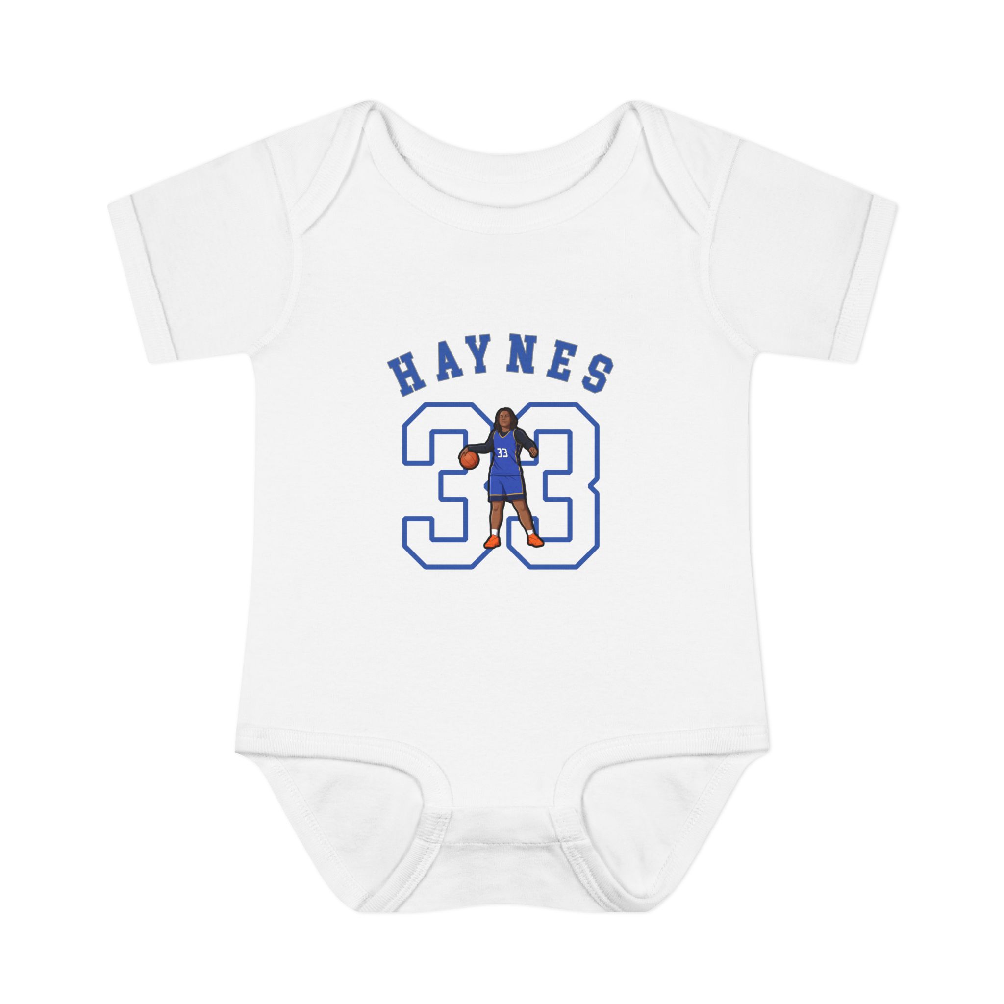 Baby Onesie — character_shirsey_arch in White