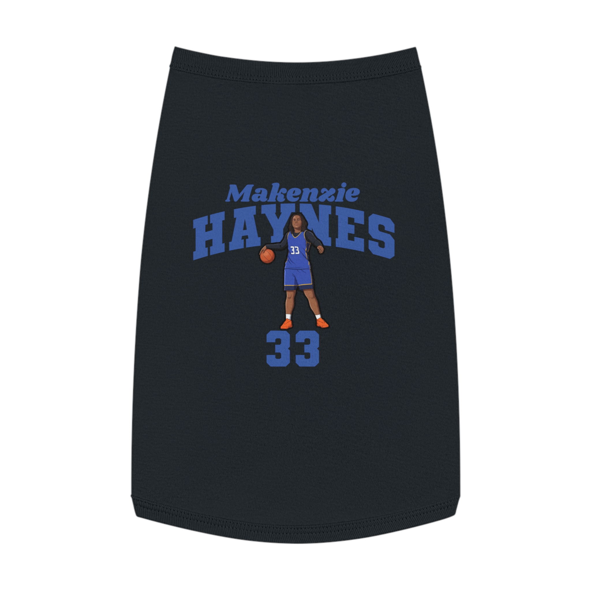 Pet Tank Top — character_signature_arch in Black