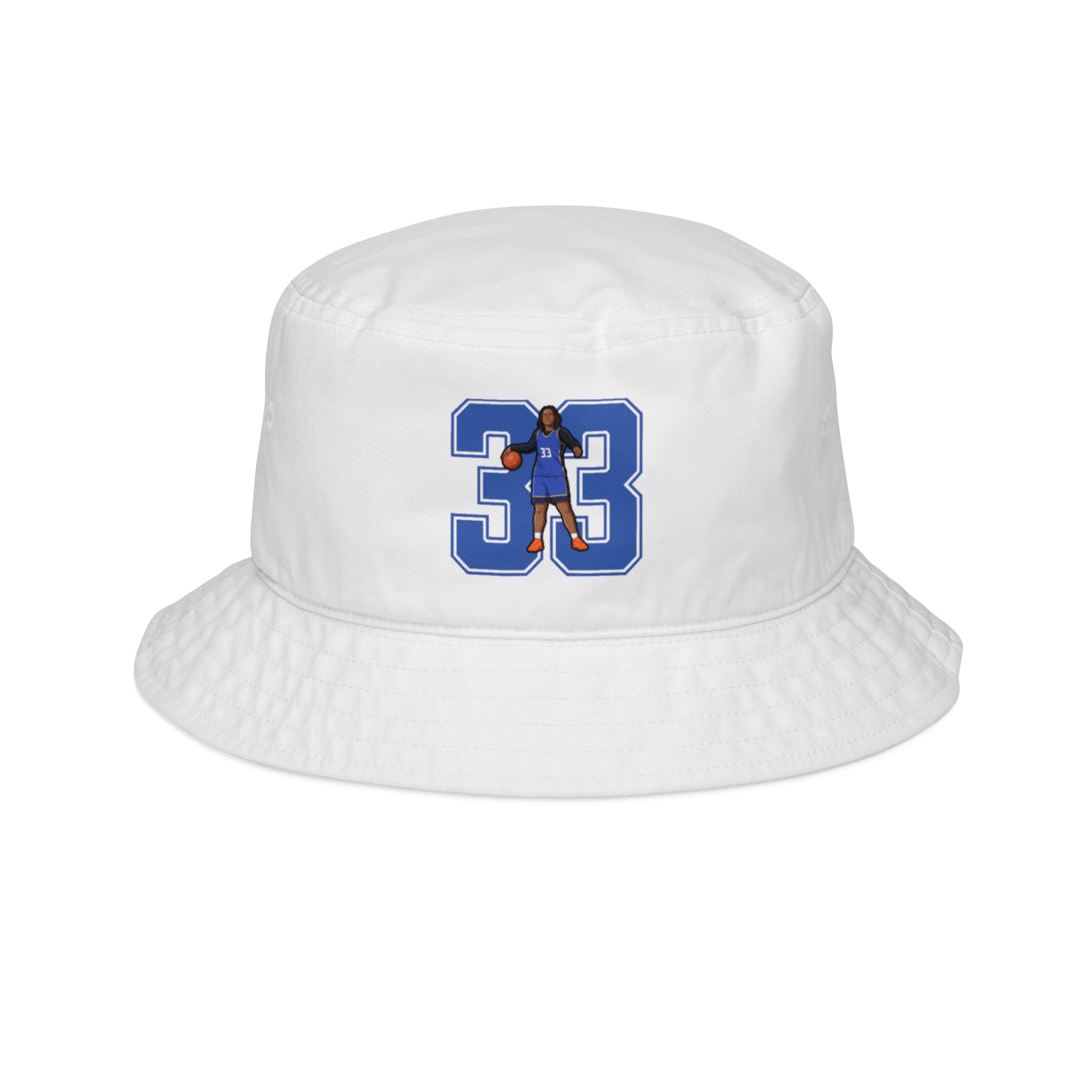 Bucket Hat — character_number in White