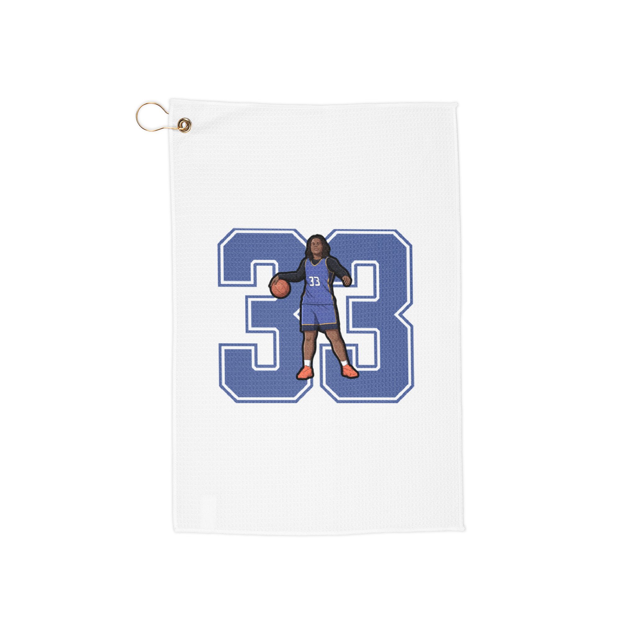 Golf Towel — character_number in Classic