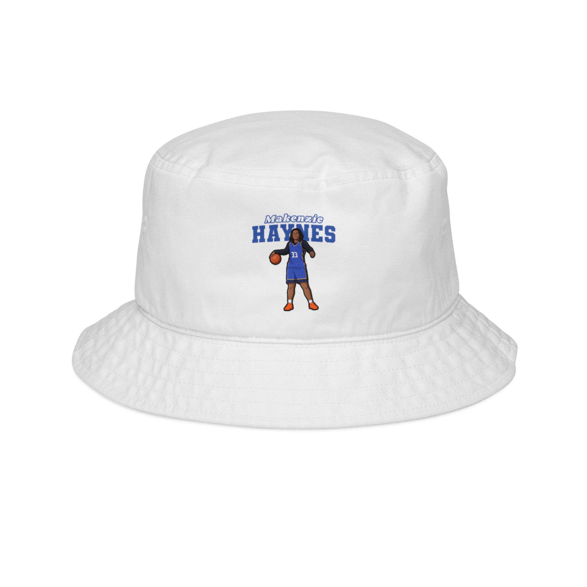Bucket Hat — character_name_arch in White