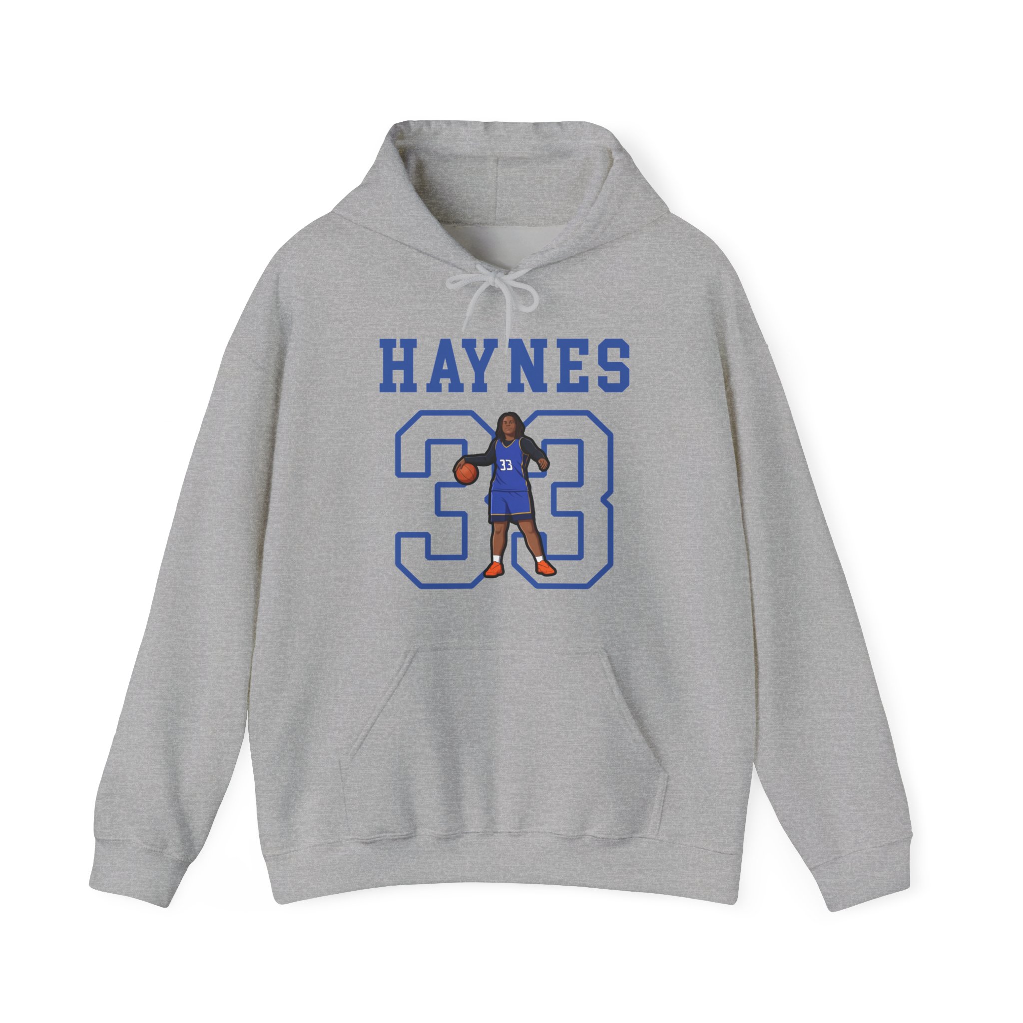 Hoodie — character_shirsey in Grey