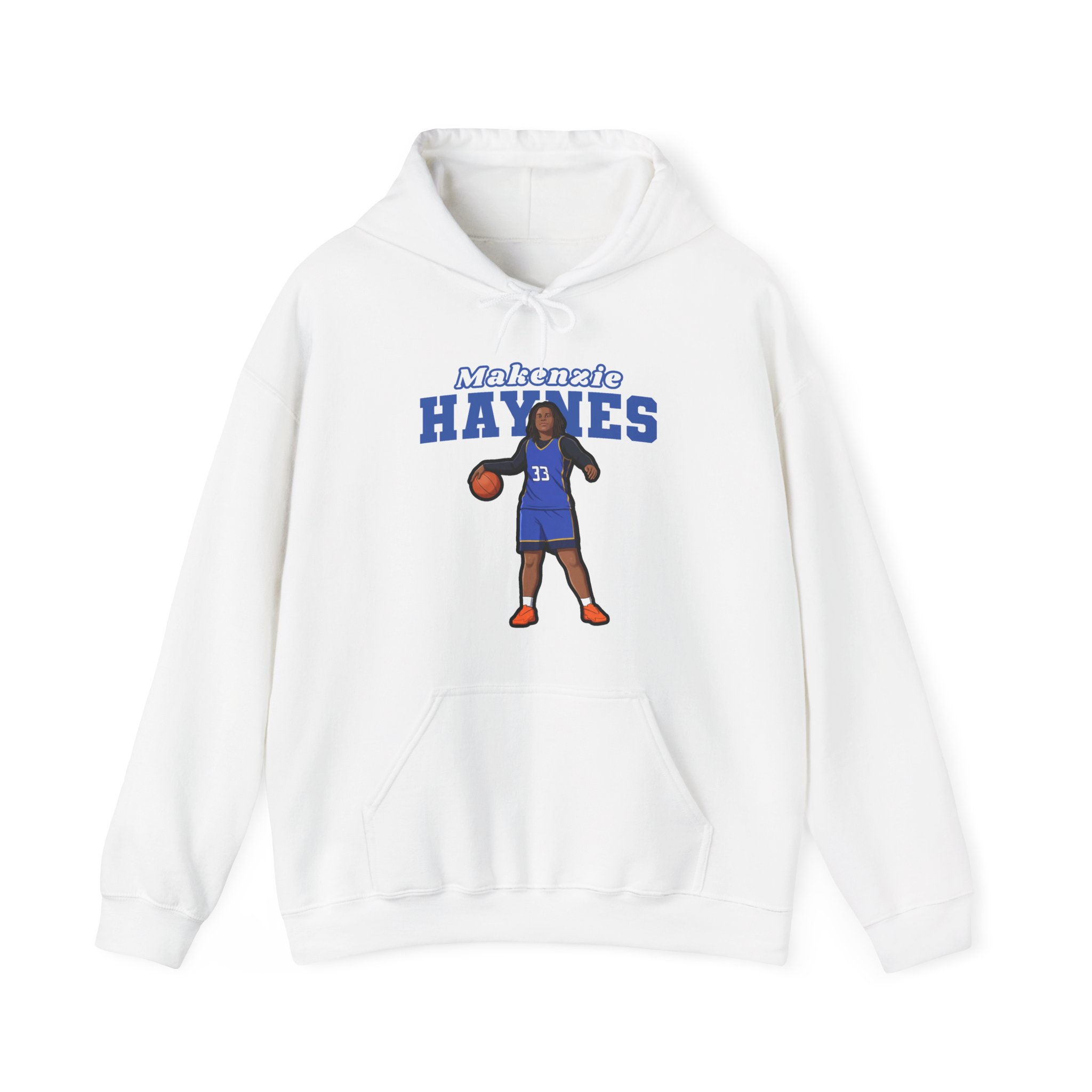 Hoodie — character_name_arch in White