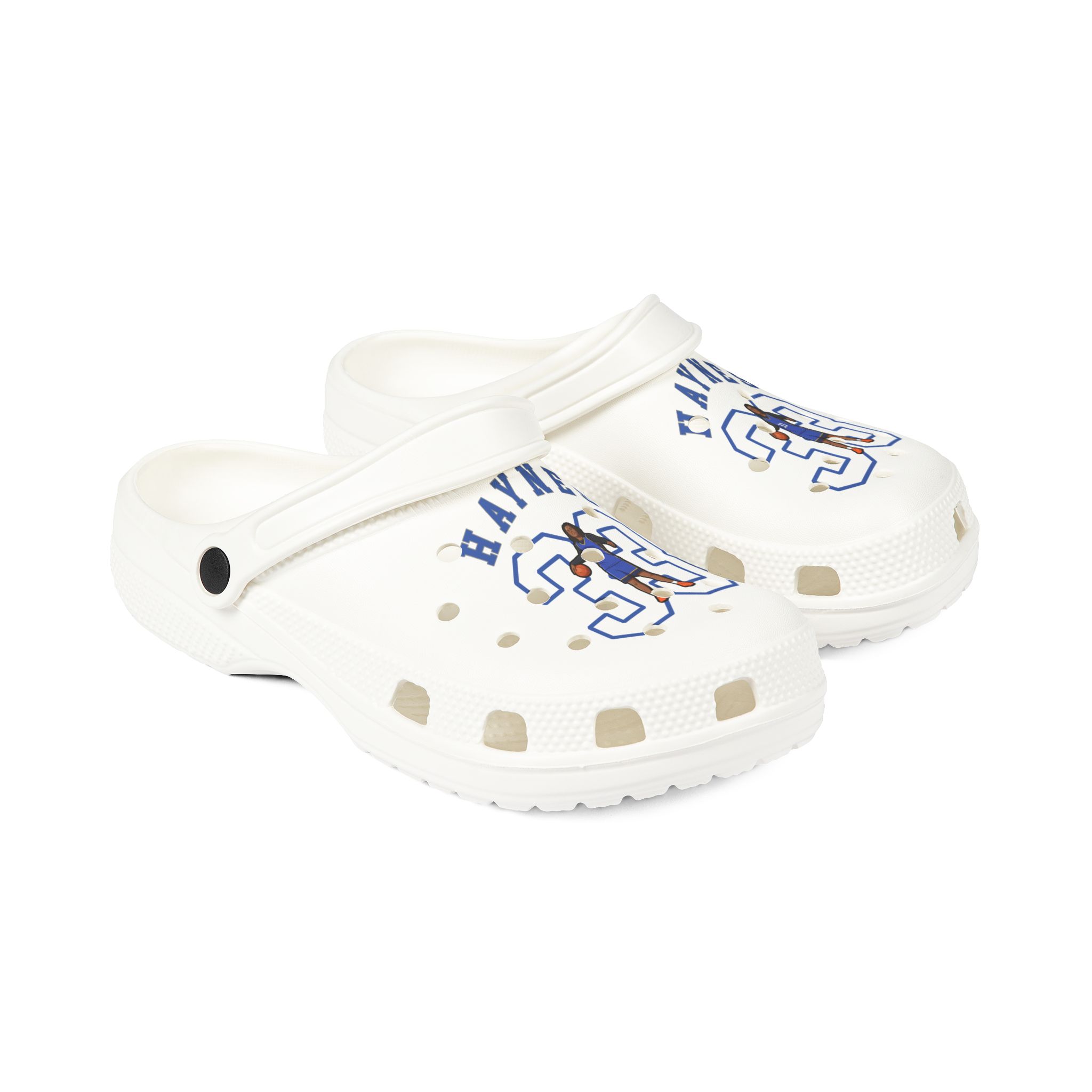 Rubber Clogs — character_shirsey_arch in White