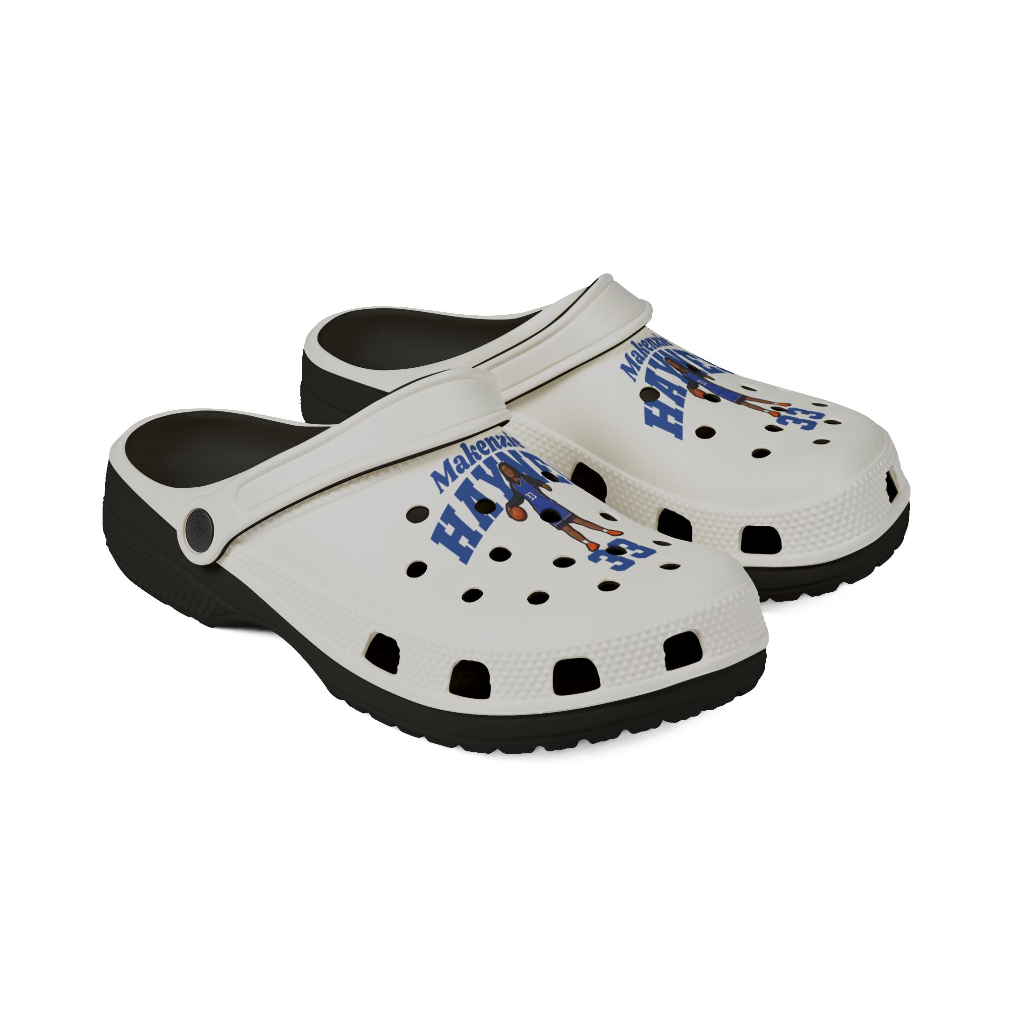 Rubber Clogs — character_signature_arch in Black