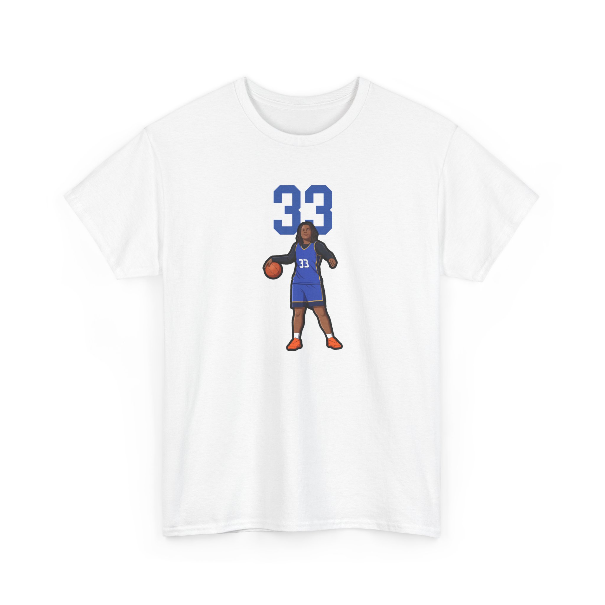 Tee — character_number_top in White